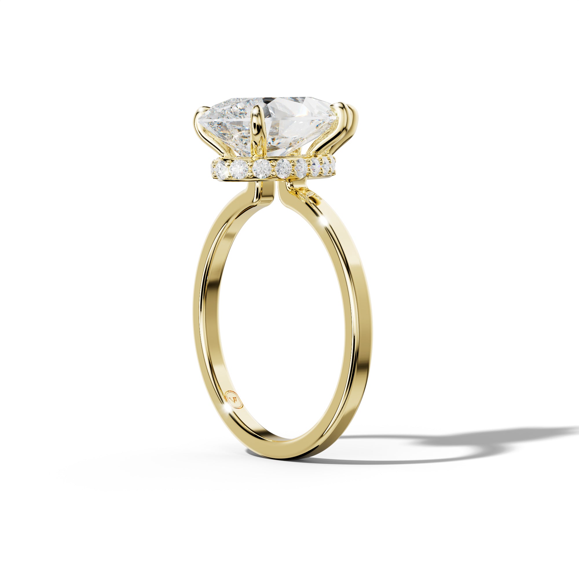 Emma Pear Shape Diamond Engagement Ring