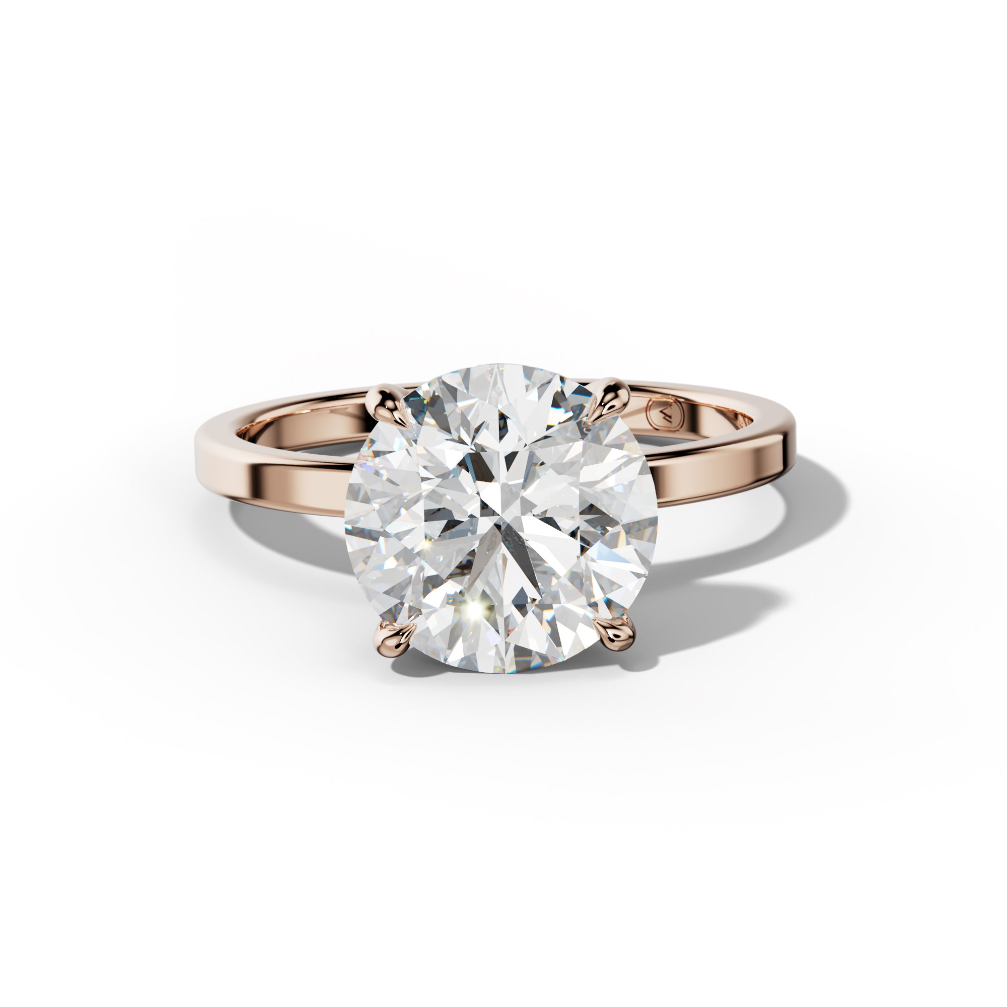 Emma Round Diamond Engagement Ring