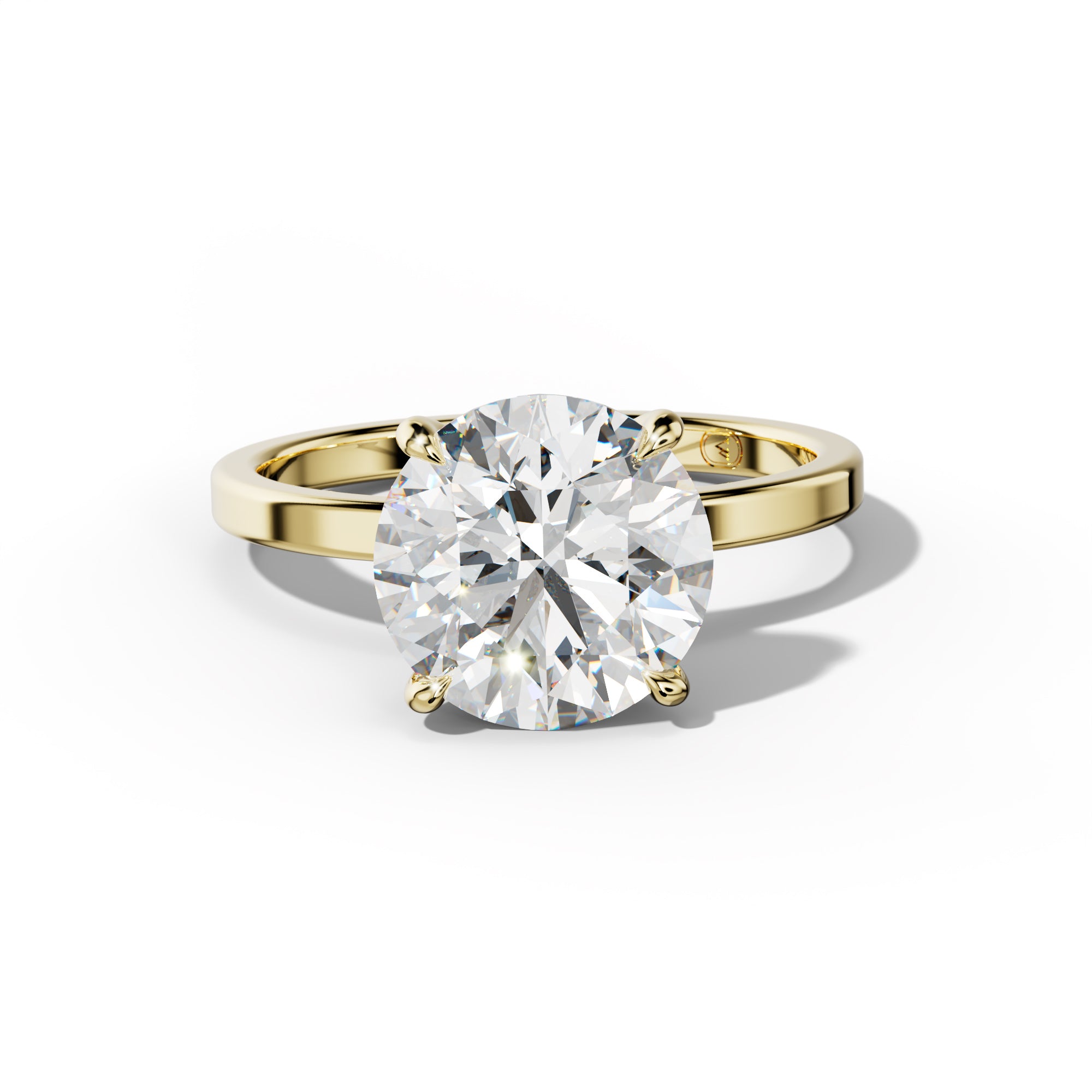 Emma Round Diamond Engagement Ring