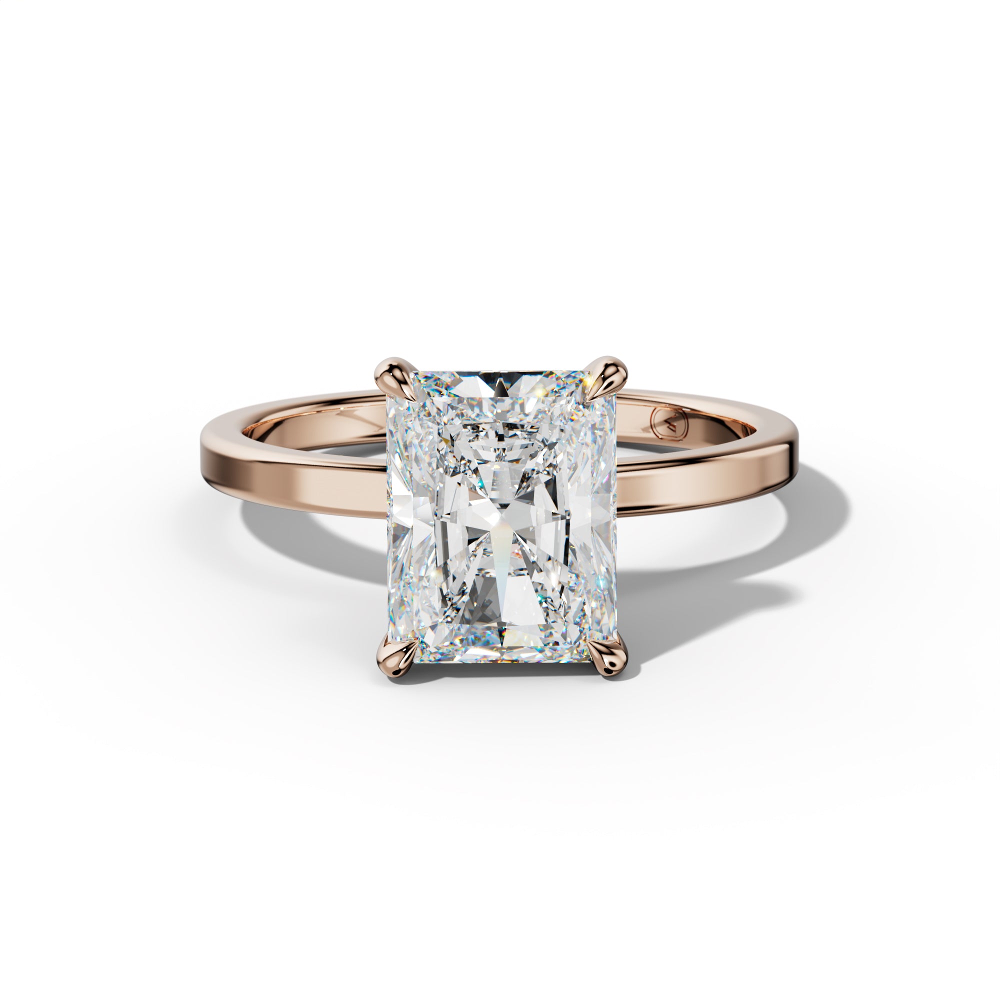 Emma Radiant Cut Diamond Engagement Ring