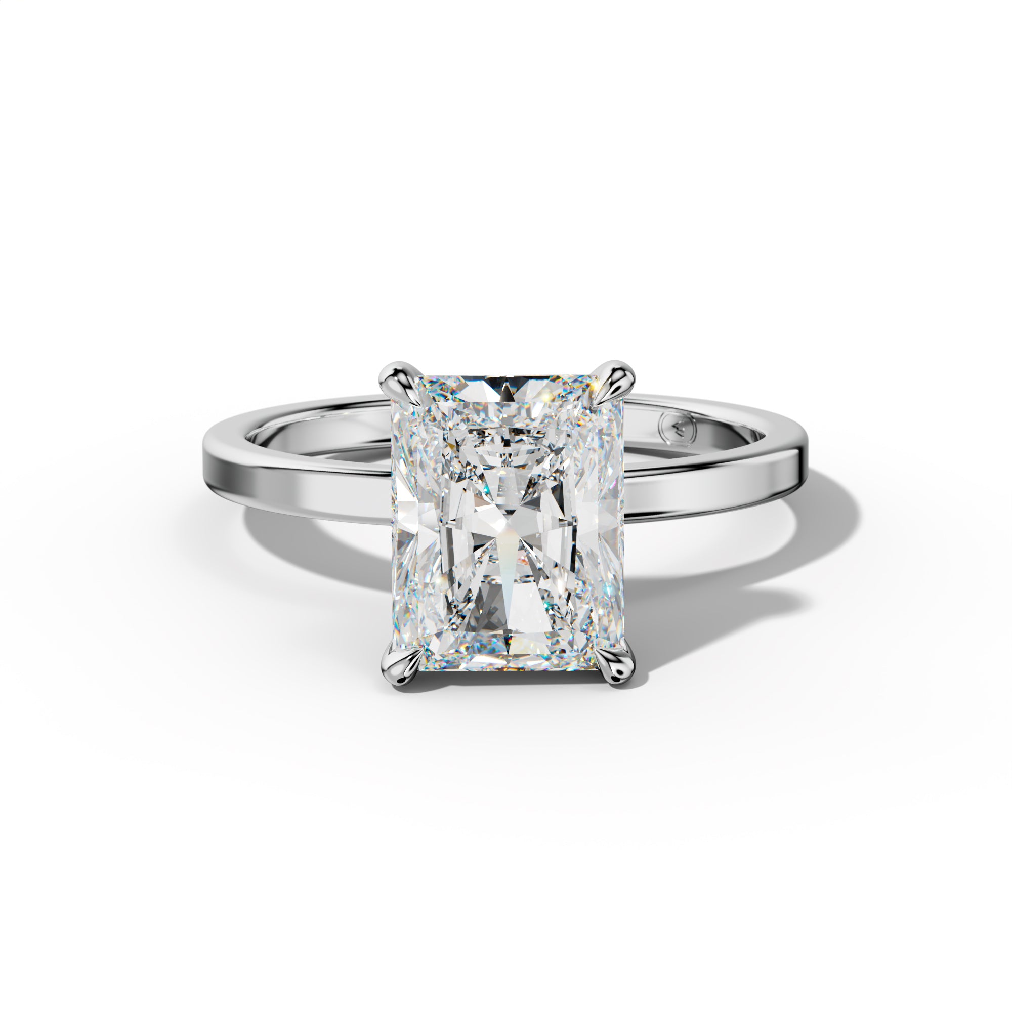 Emma Radiant Cut Diamond Engagement Ring