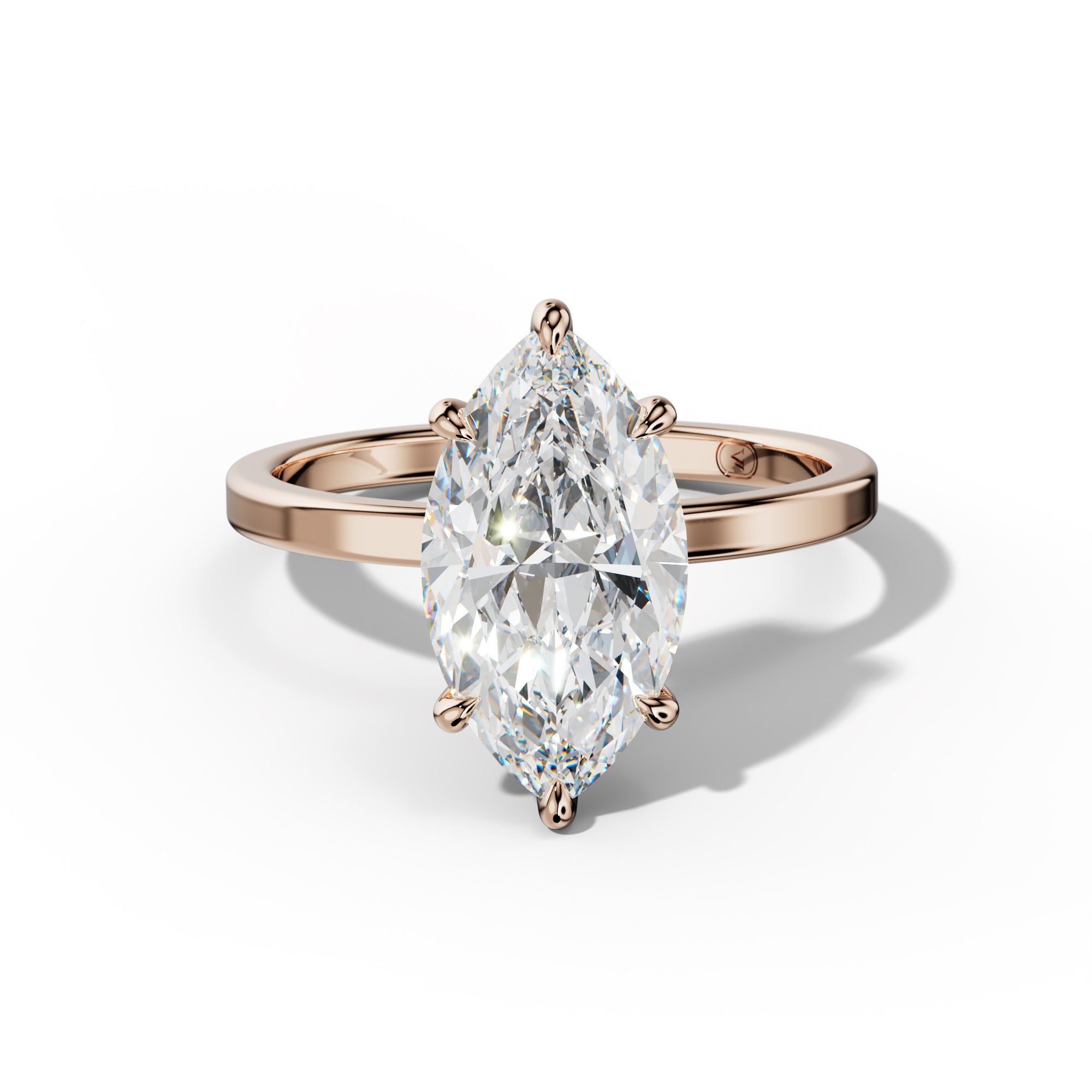 Emma Marquise Cut Diamond Engagement Ring