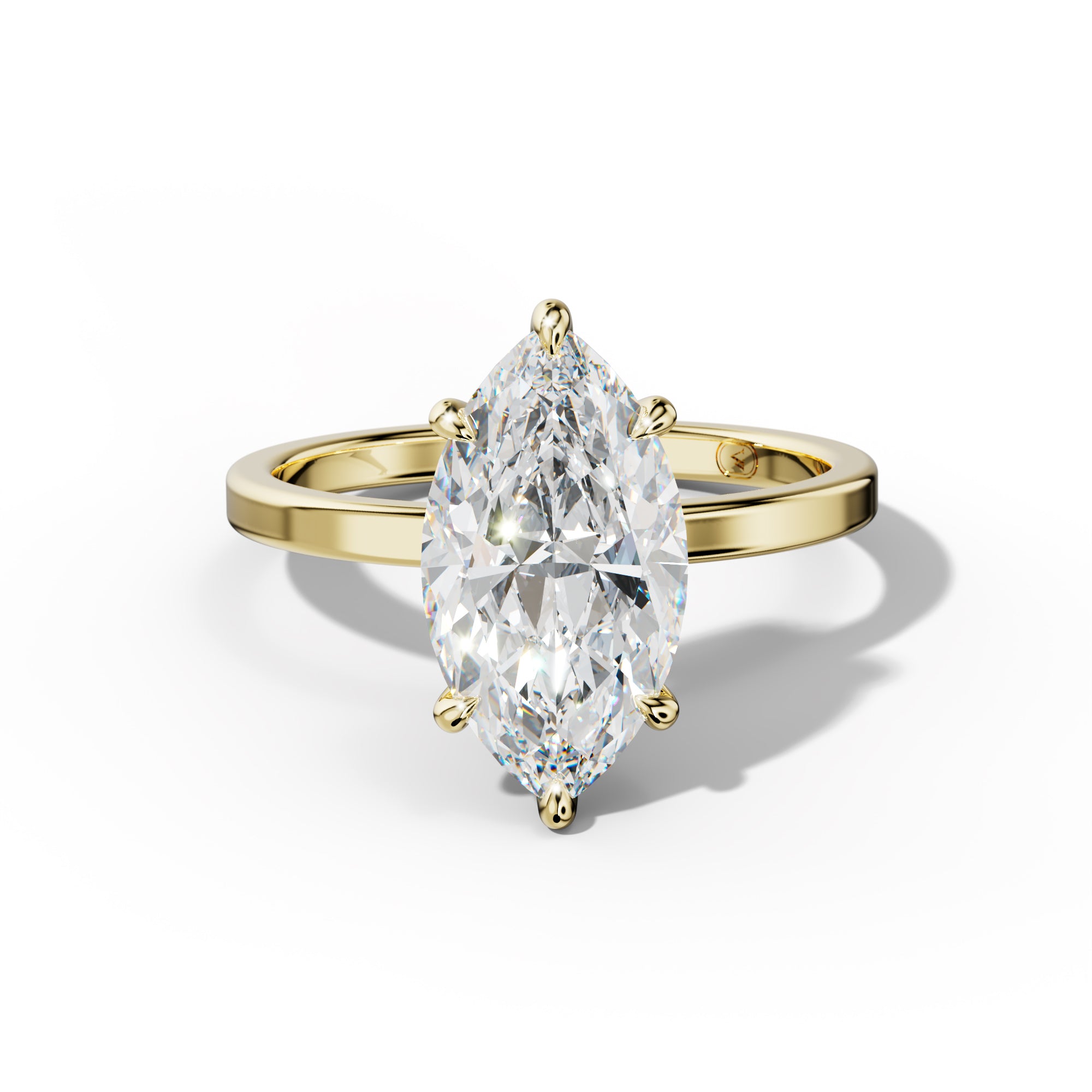 Emma Marquise Cut Diamond Engagement Ring