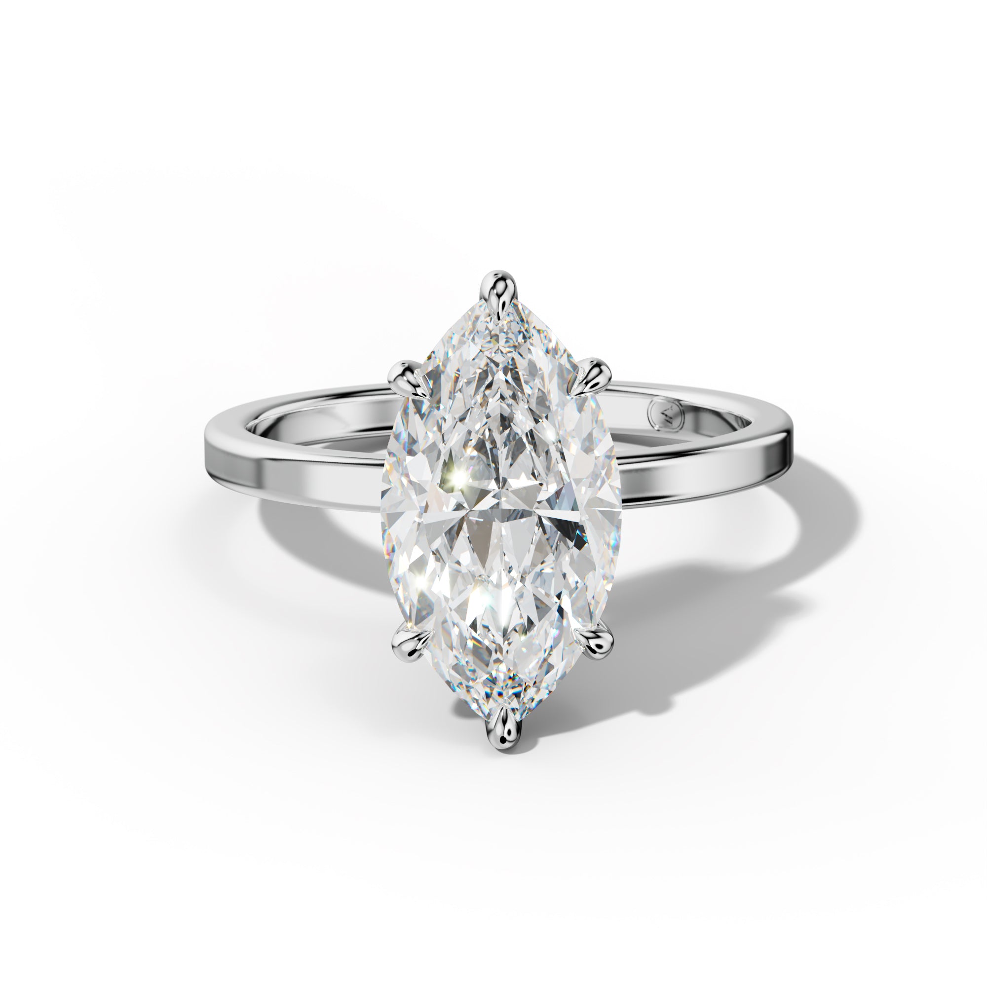 Emma Marquise Cut Diamond Engagement Ring