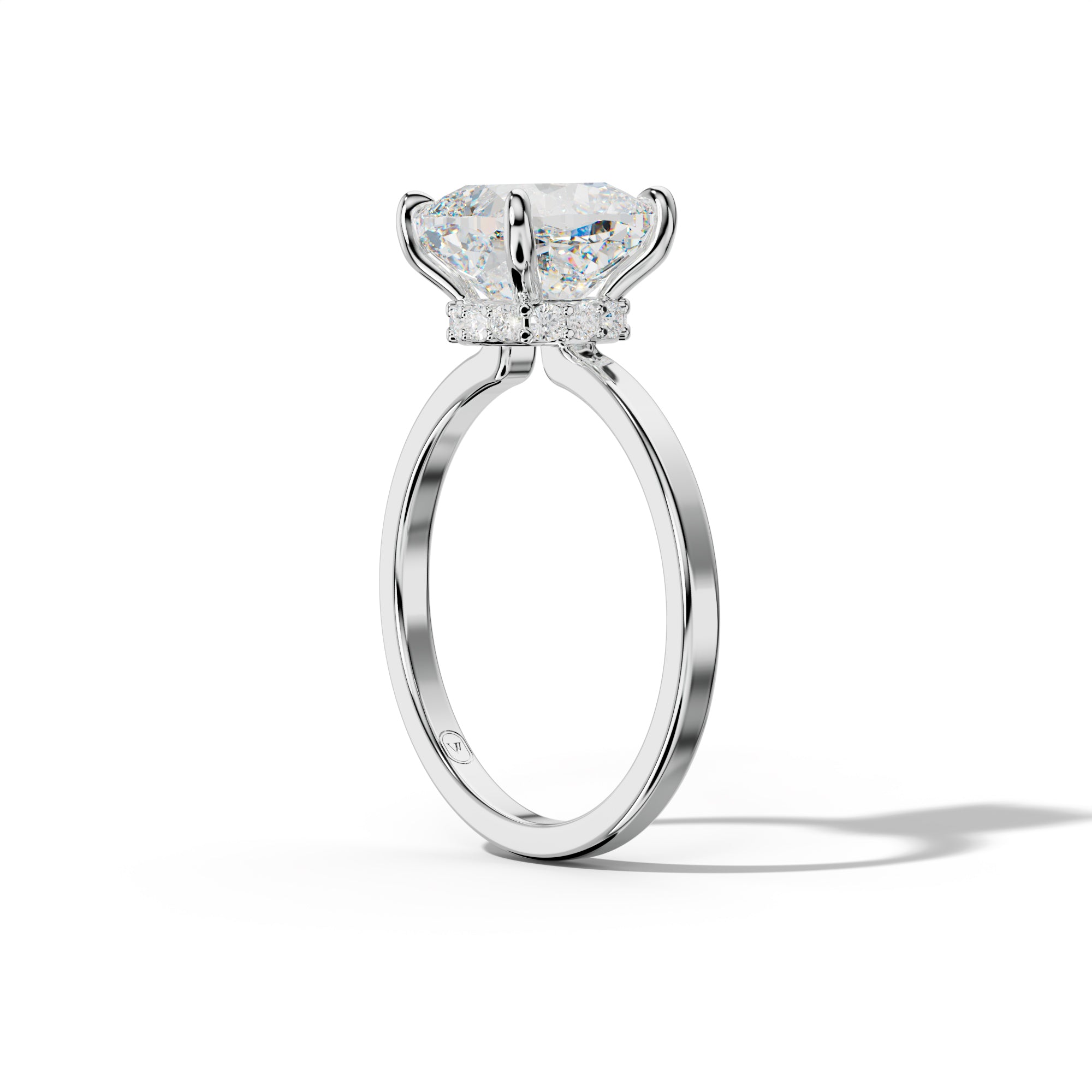 Emma Cusion Cut Diamond Engagement Ring