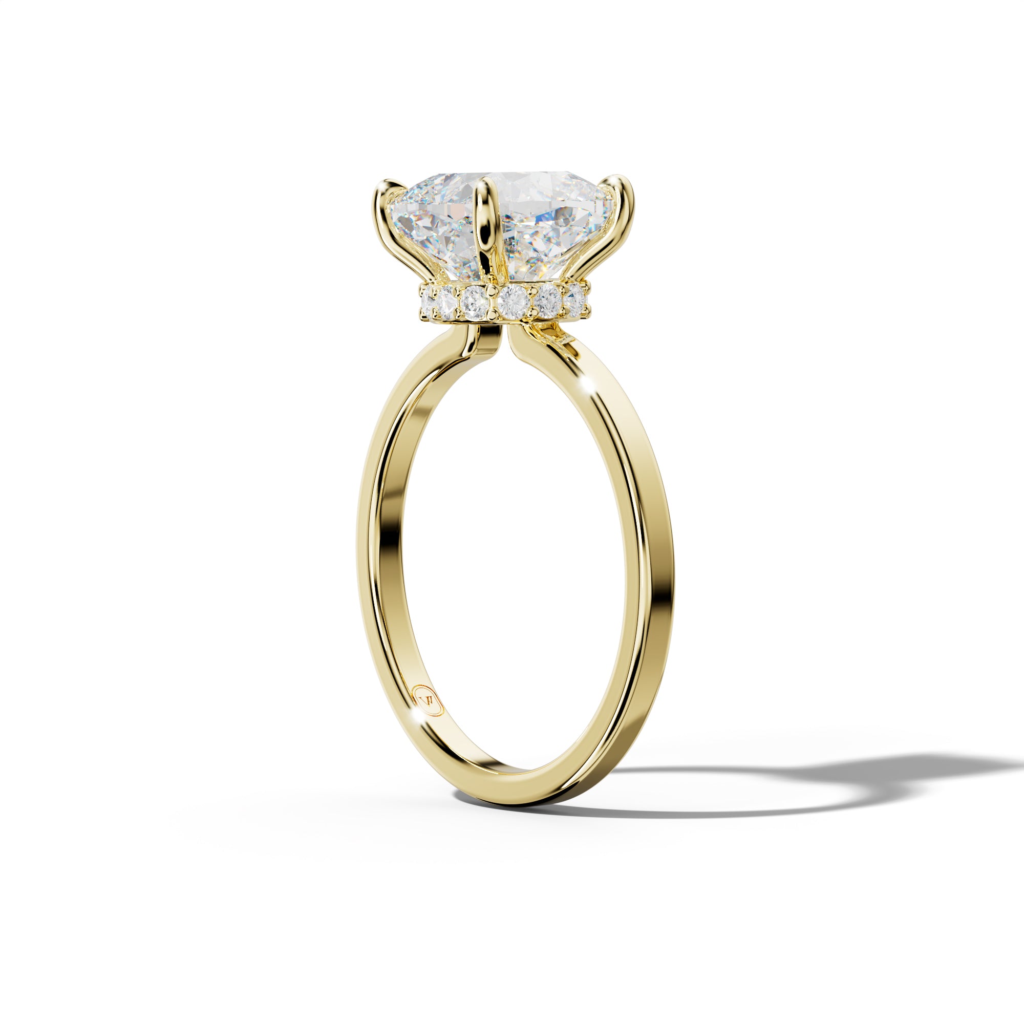 Emma Cusion Cut Diamond Engagement Ring