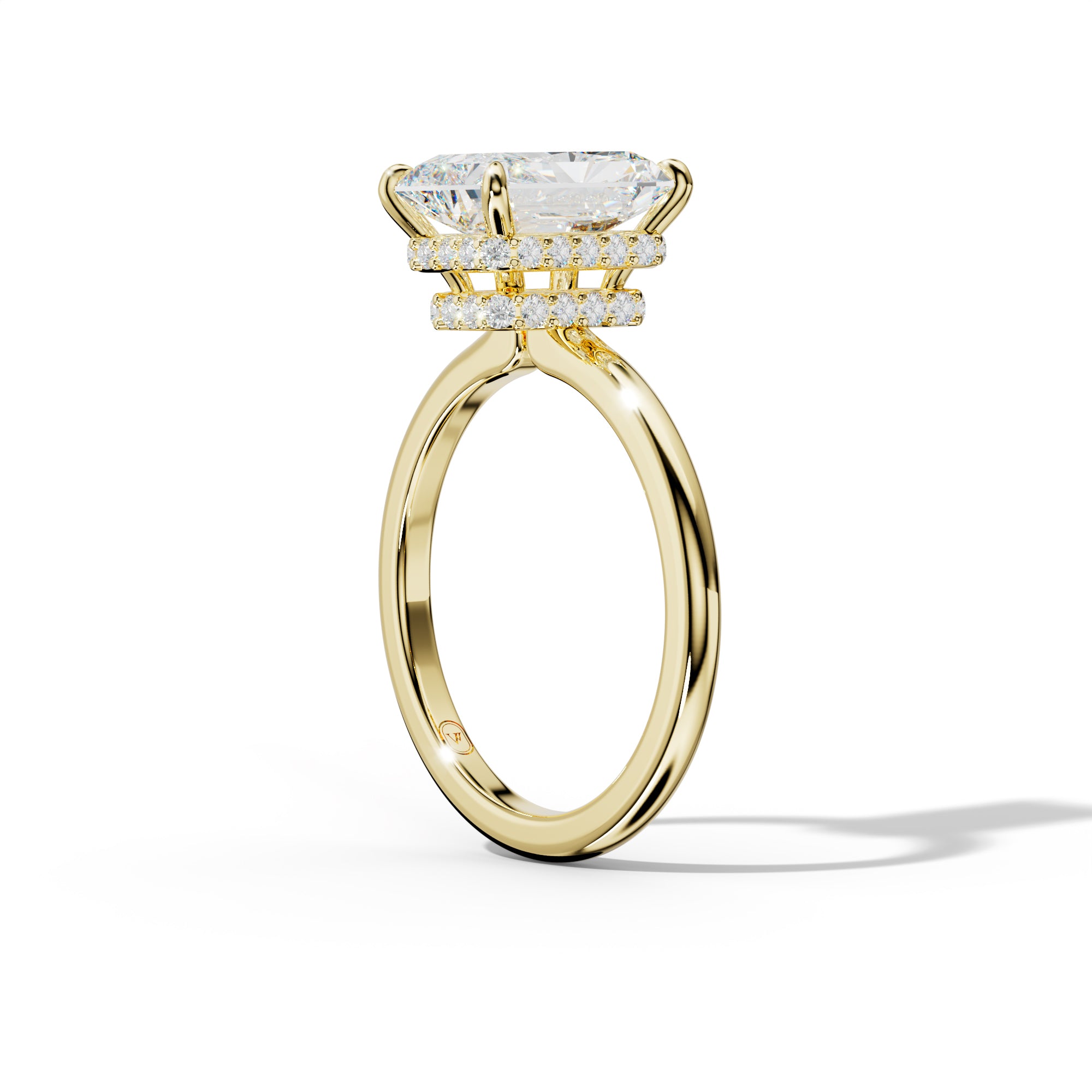 Sophia Radiant Cut Diamond Engagement Ring