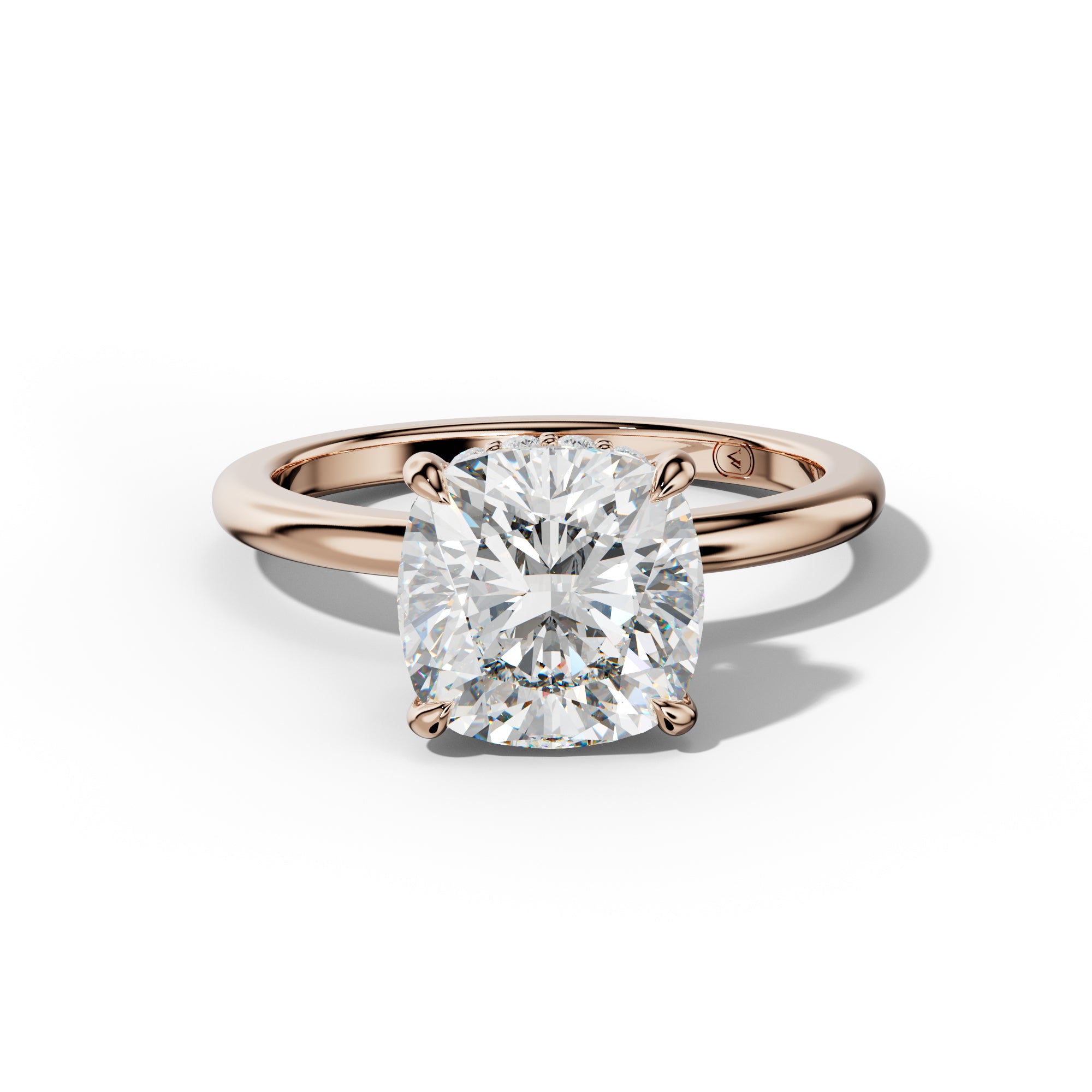 Sophia Cushion Cut Diamond Engagement Ring