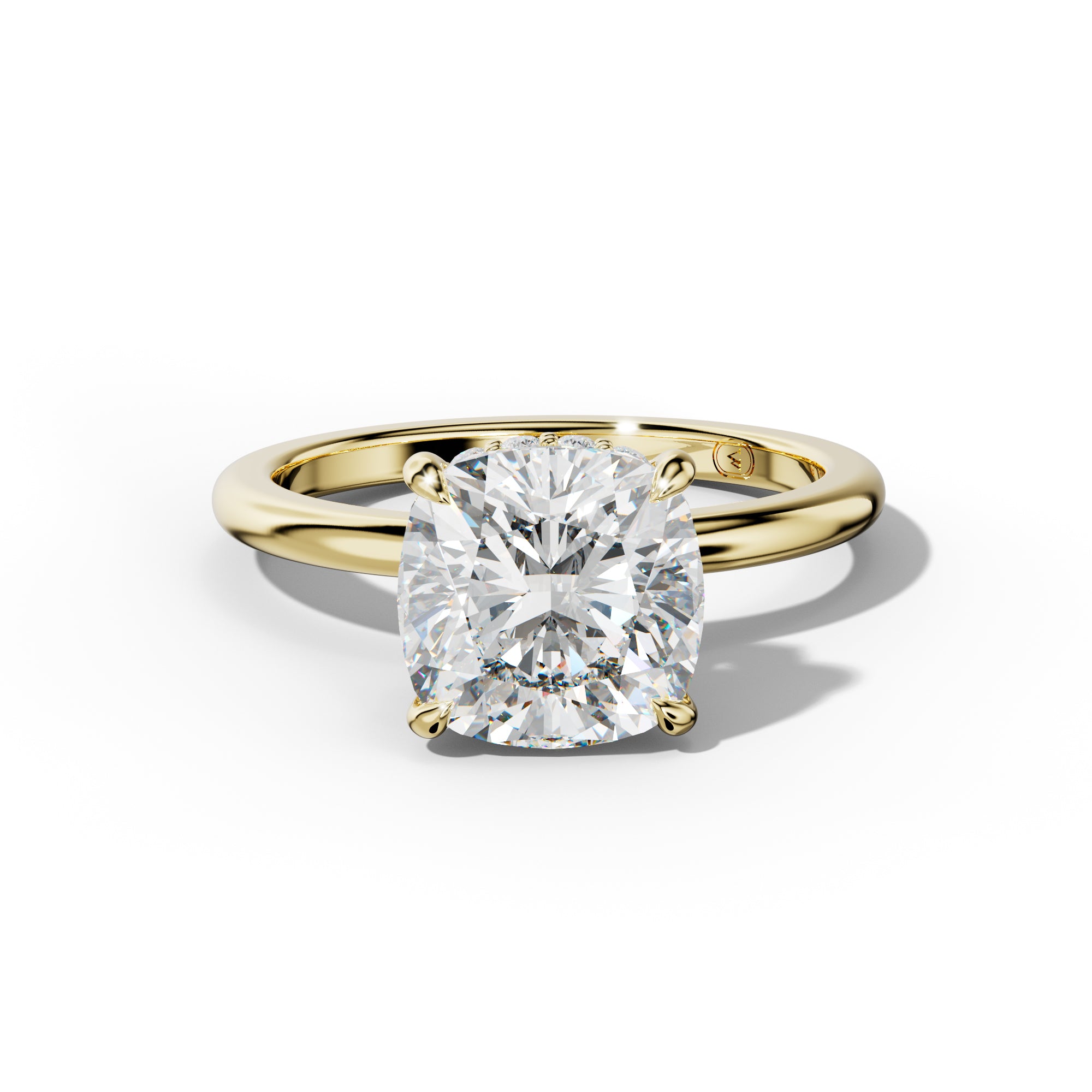 Sophia Cushion Cut Diamond Engagement Ring