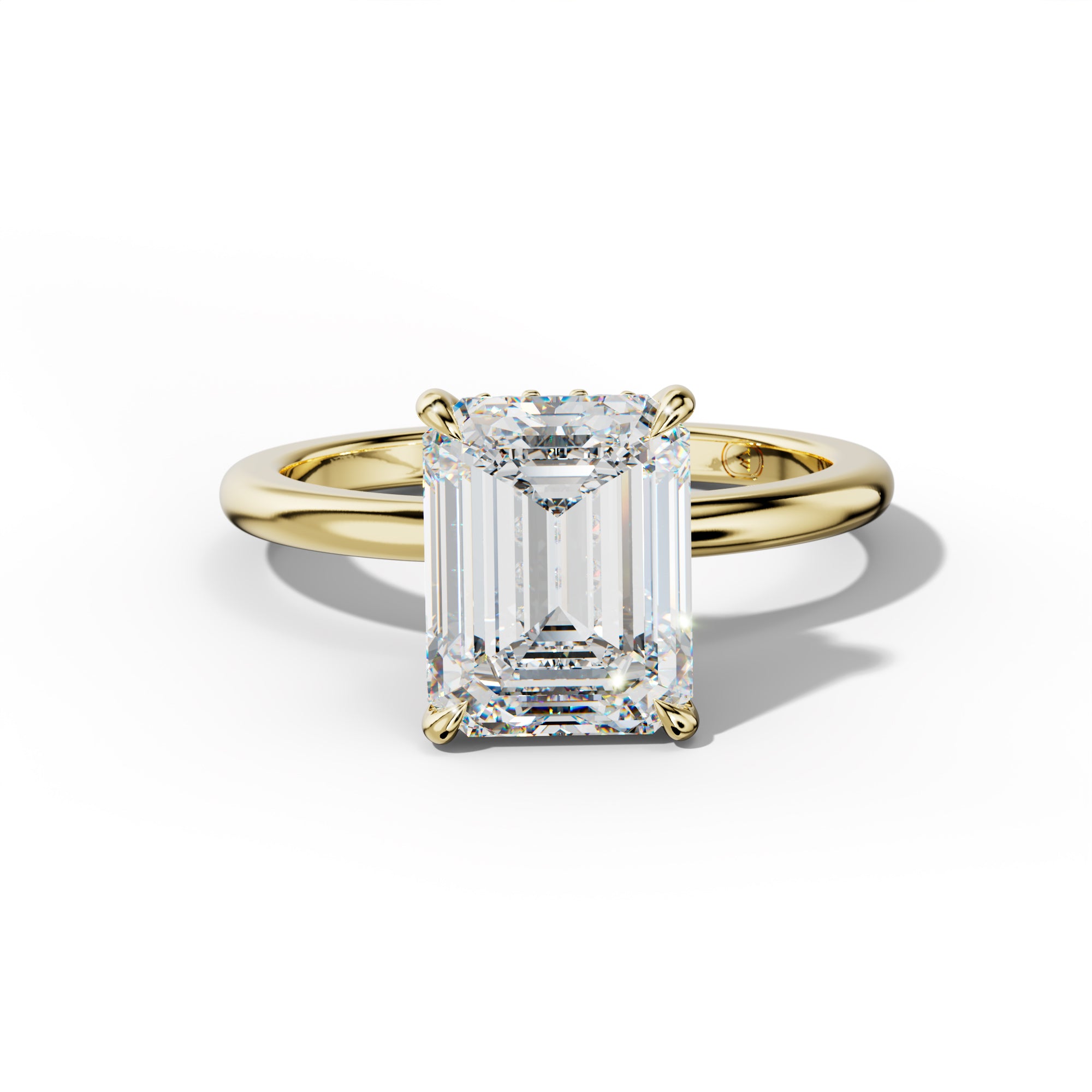 Sophia Emerald Cut Diamond Engagement Ring