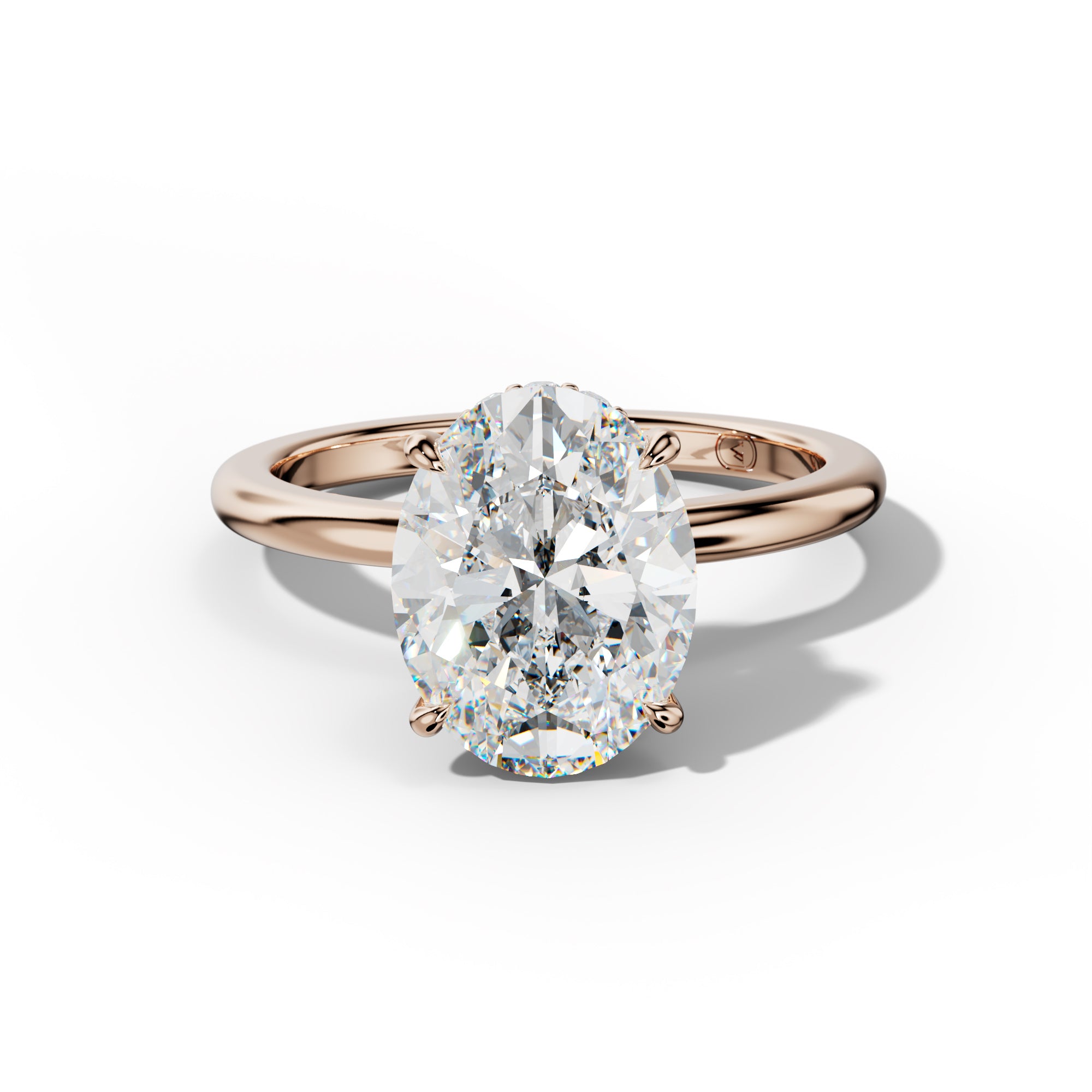 Sophia Oval Diamond Engagement Ring