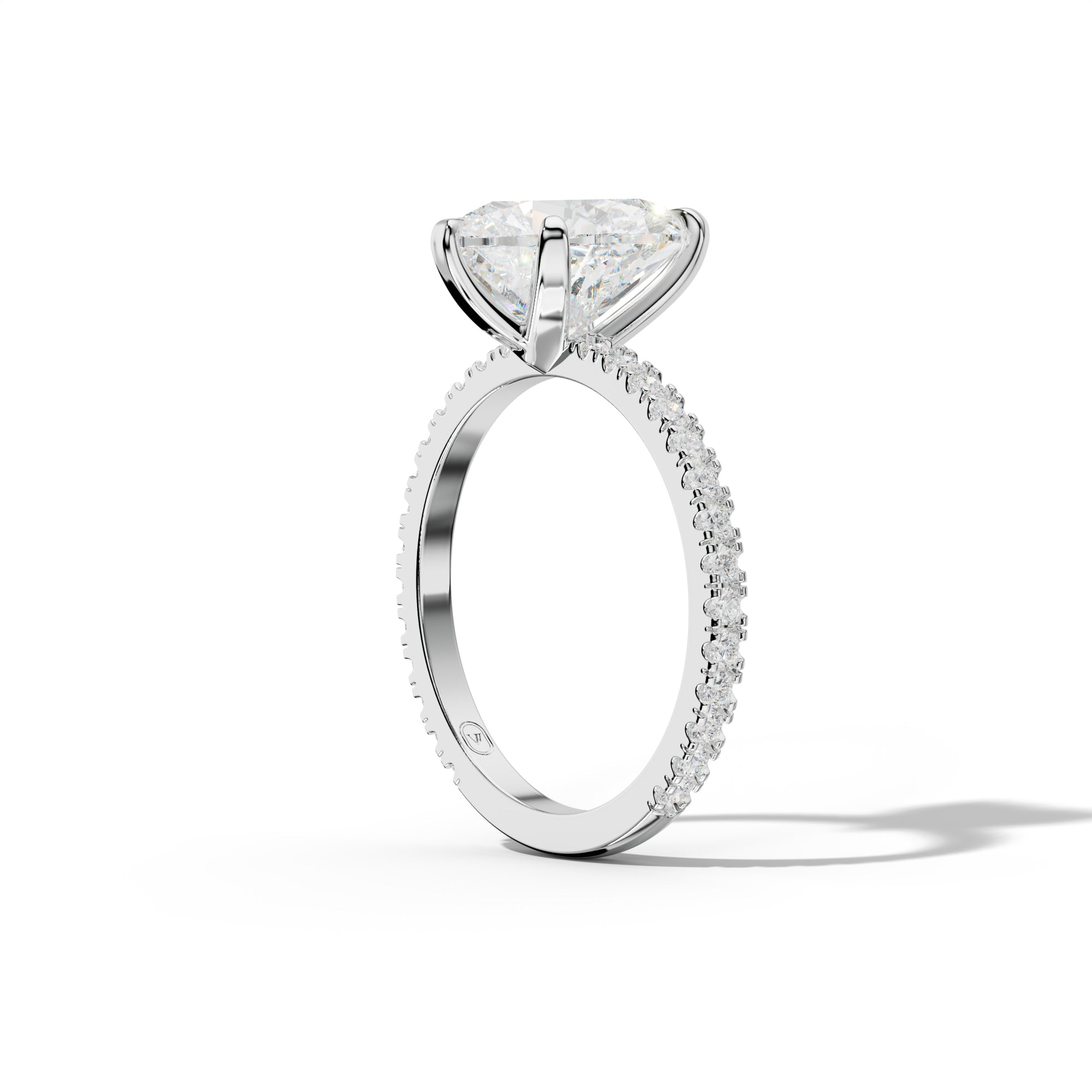 Isabelle Heart Cut Diamond Engagement Ring