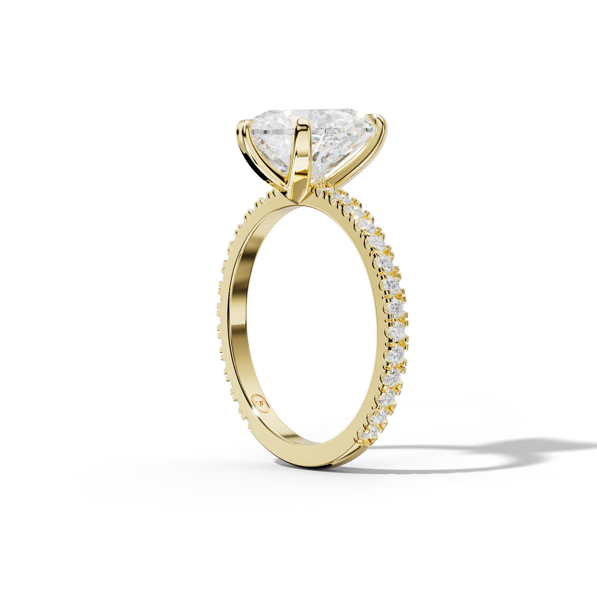 Isabelle Heart Cut Diamond Engagement Ring