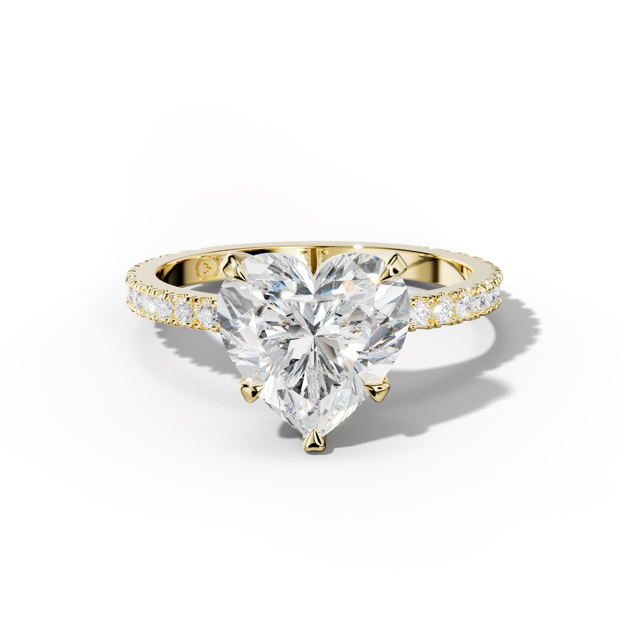 Isabelle Heart Cut Diamond Engagement Ring