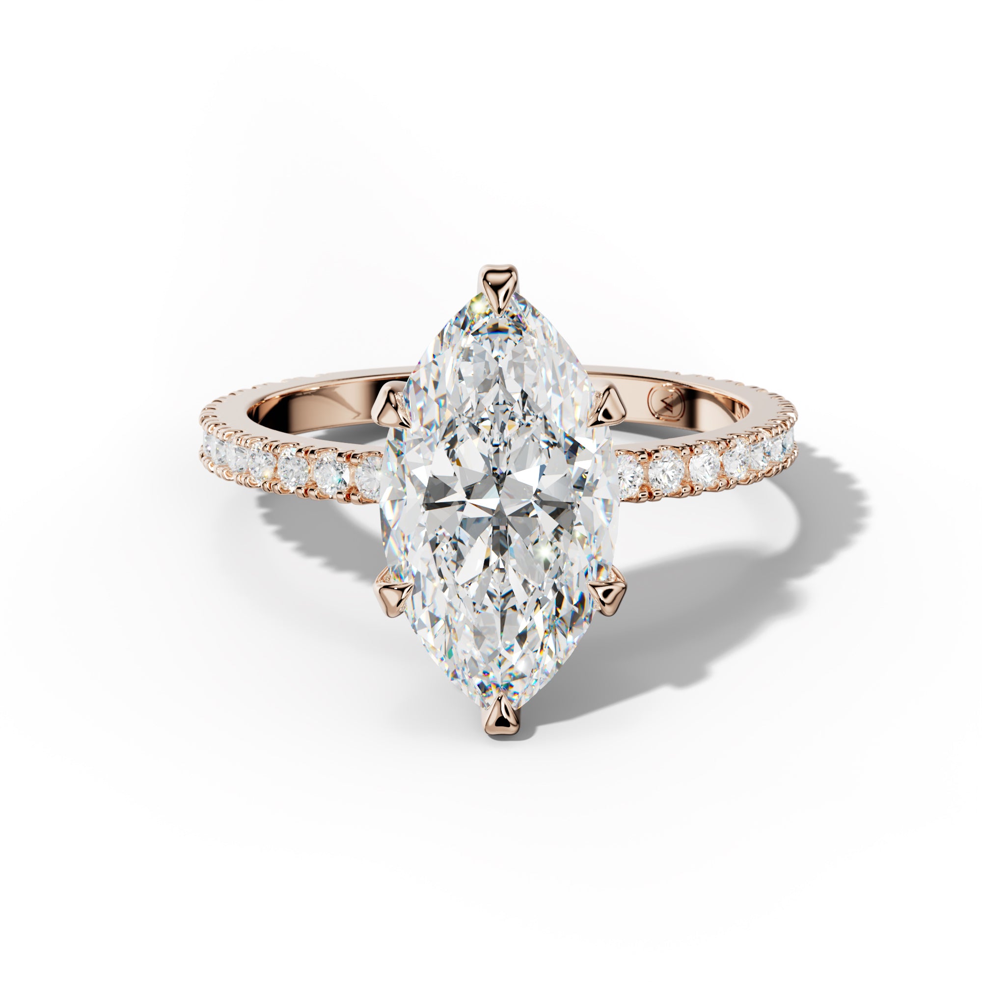 Isabelle Marquise Cut Diamond Engagement Ring