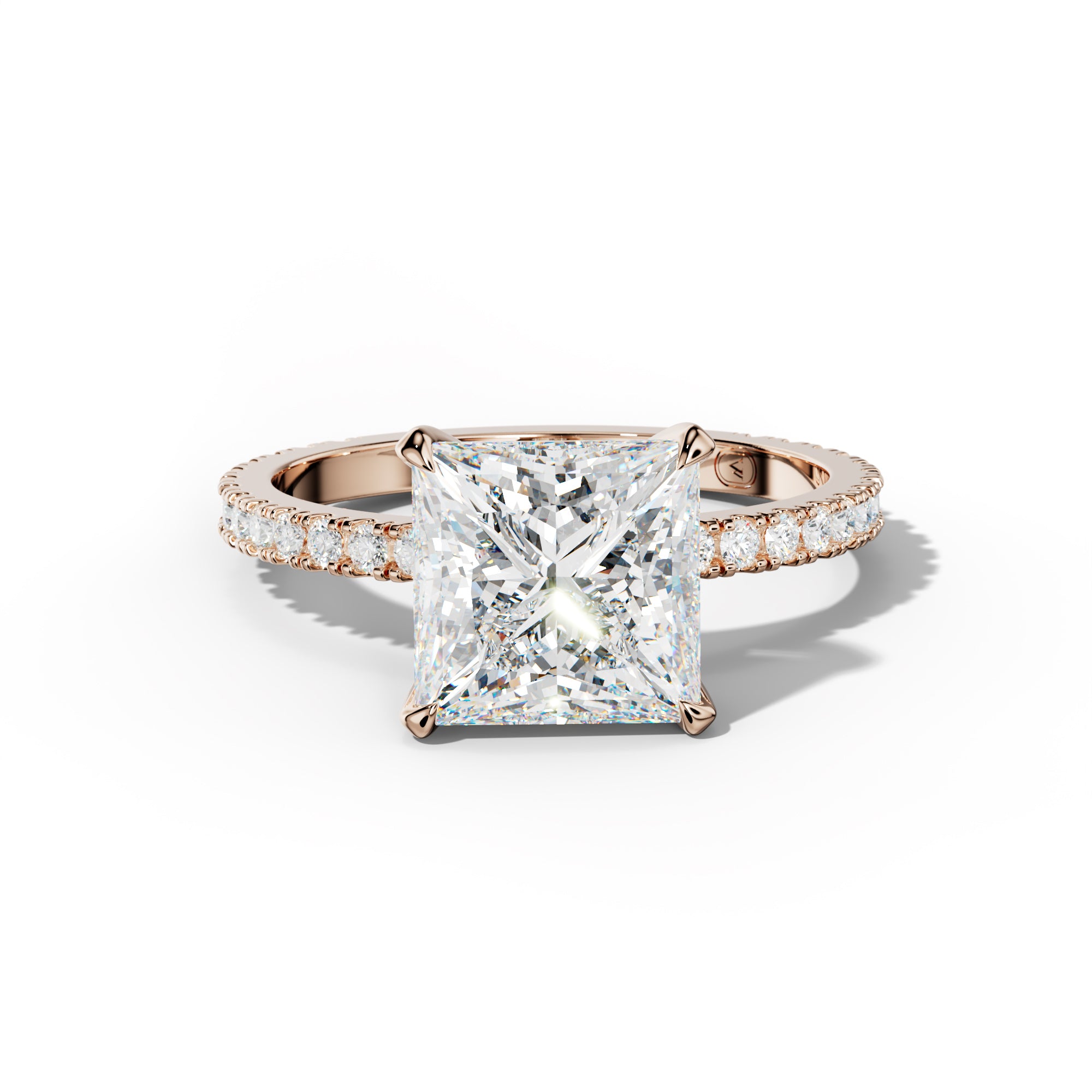 Isabelle Princess Cut Diamond Engagement Ring