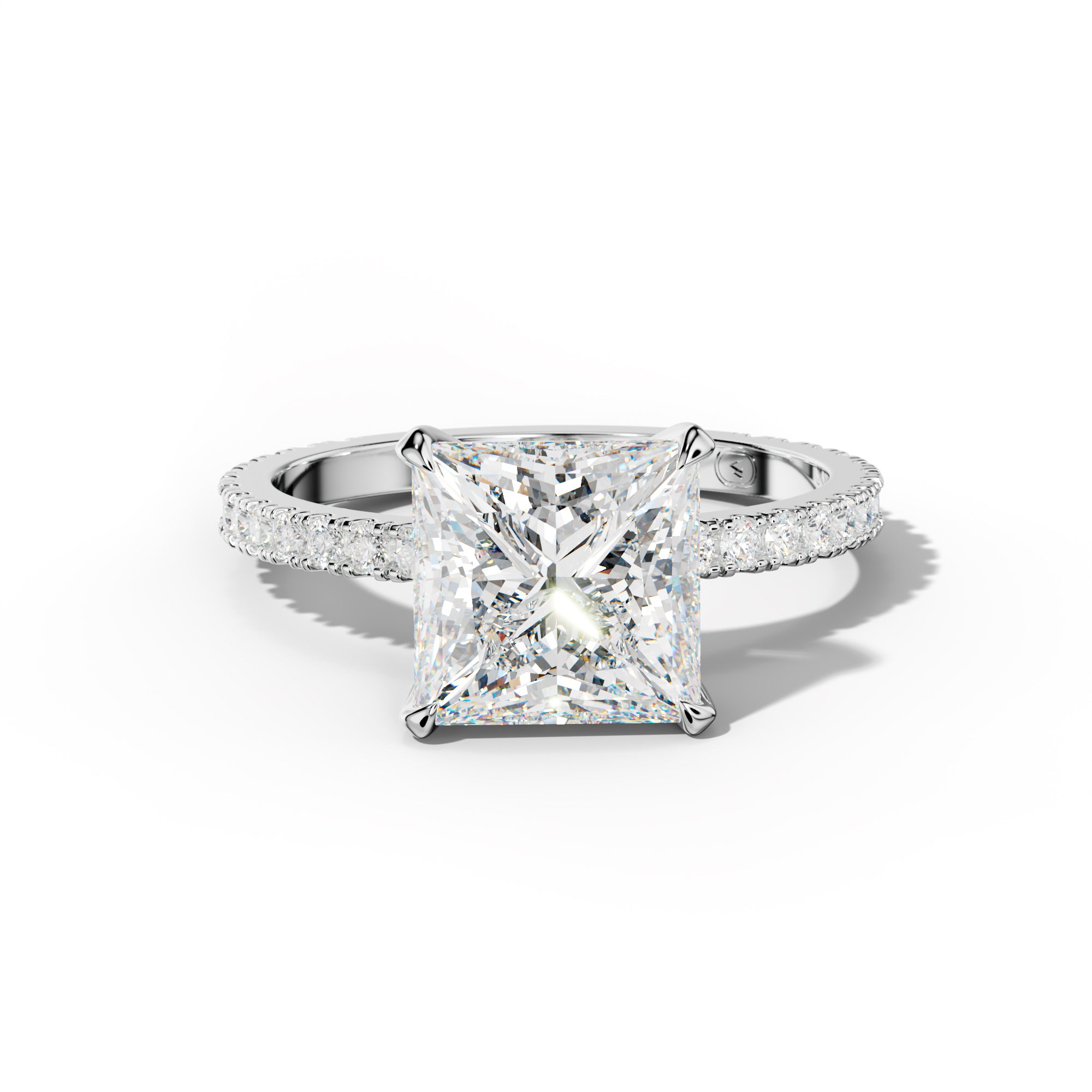 Isabelle Princess Cut Diamond Engagement Ring