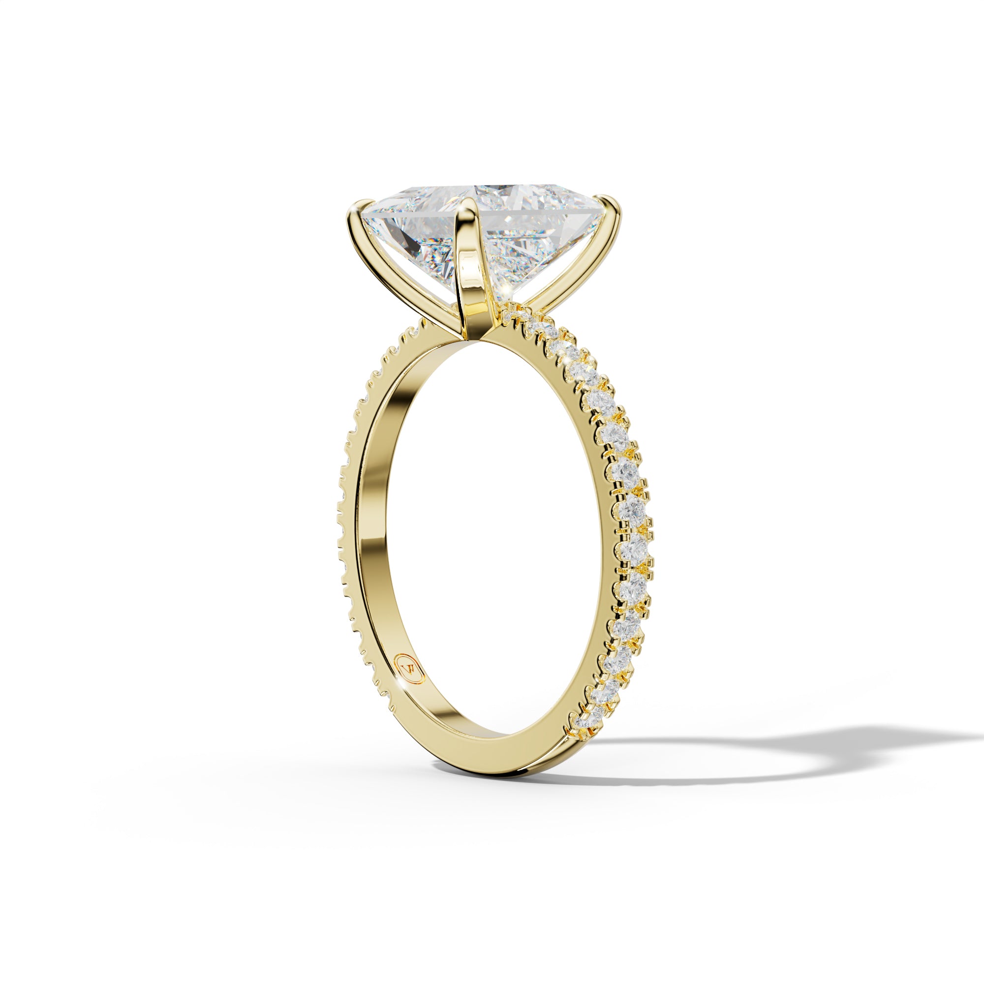 Isabelle Princess Cut Diamond Engagement Ring