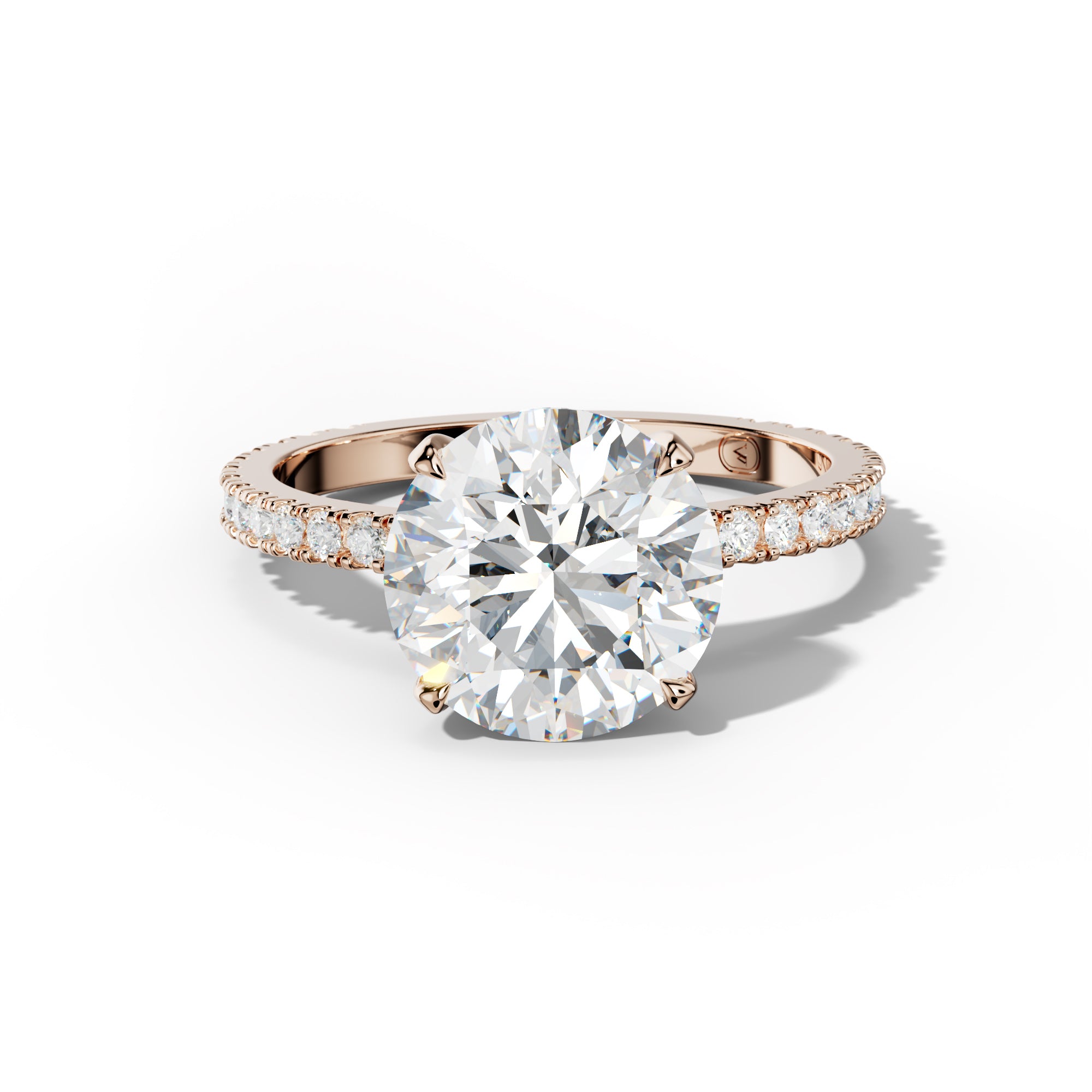 Isabelle Round Diamond Engagement Ring