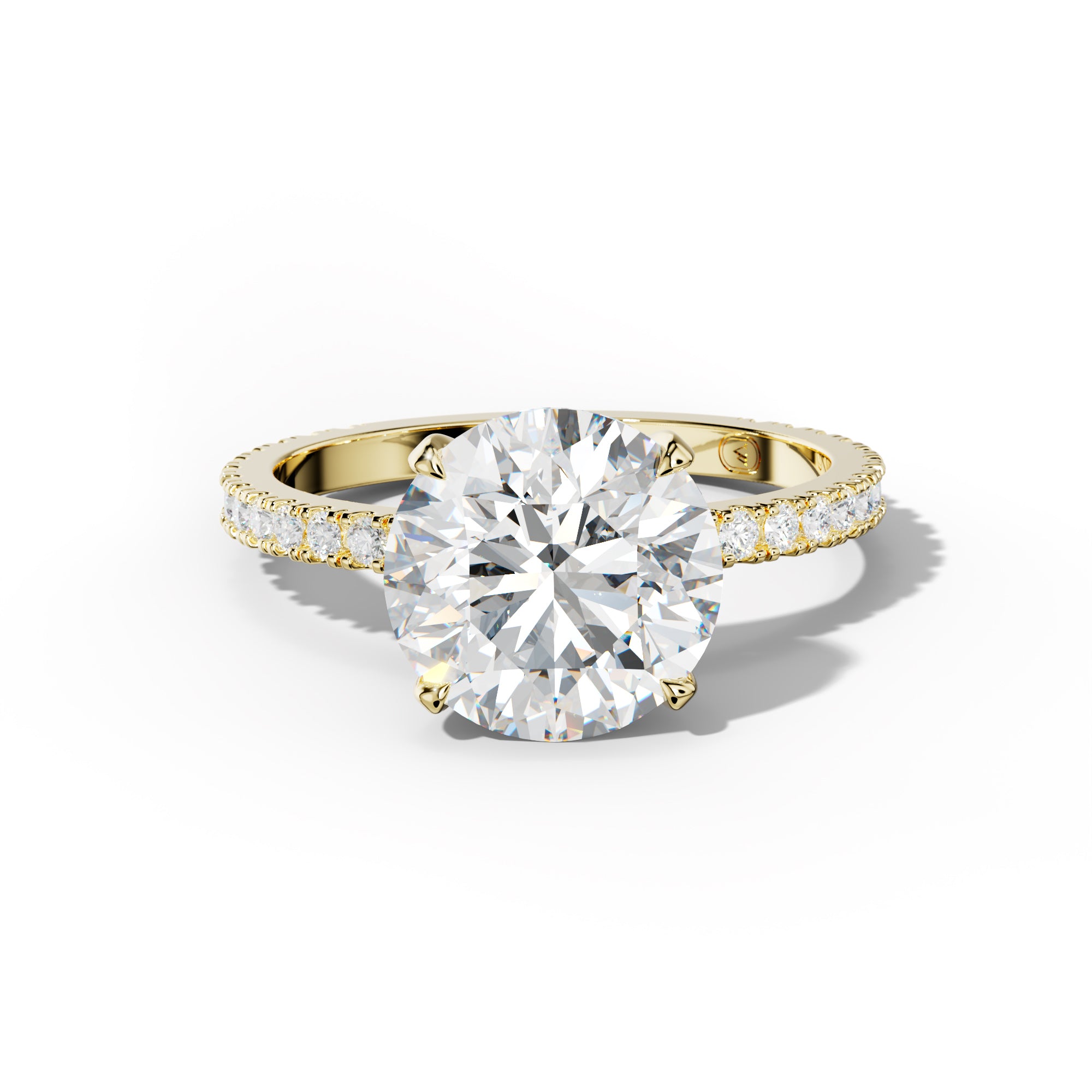 Isabelle Round Diamond Engagement Ring