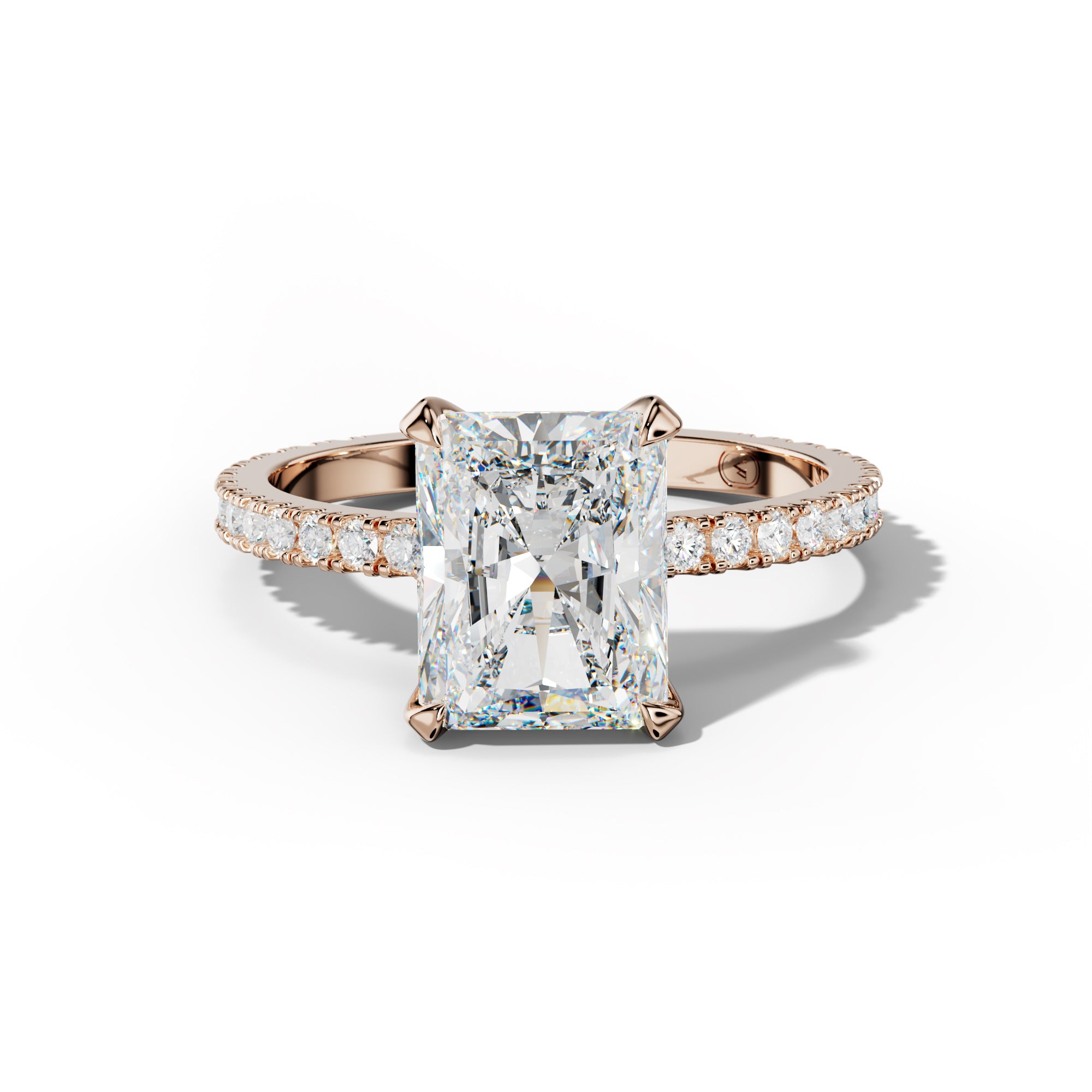 Isabelle Radiant Cut Diamond Engagement Ring