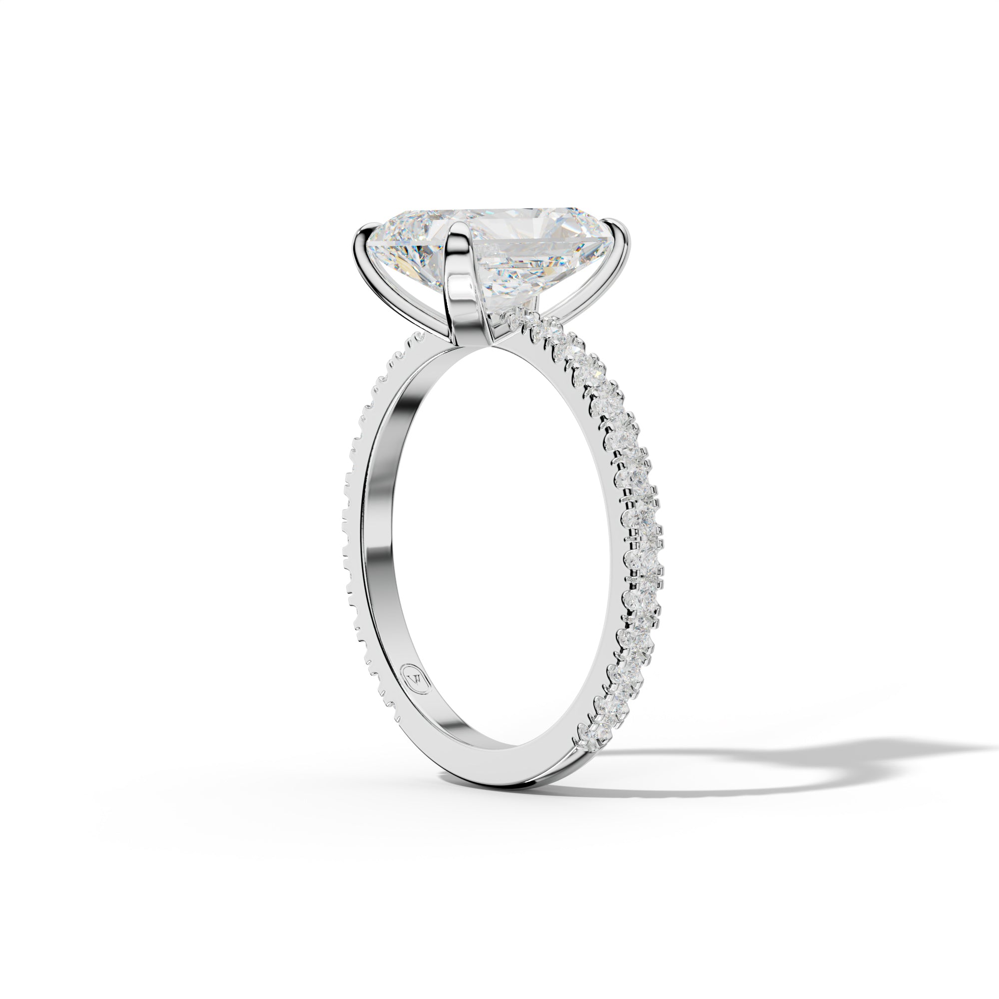Isabelle Radiant Cut Diamond Engagement Ring