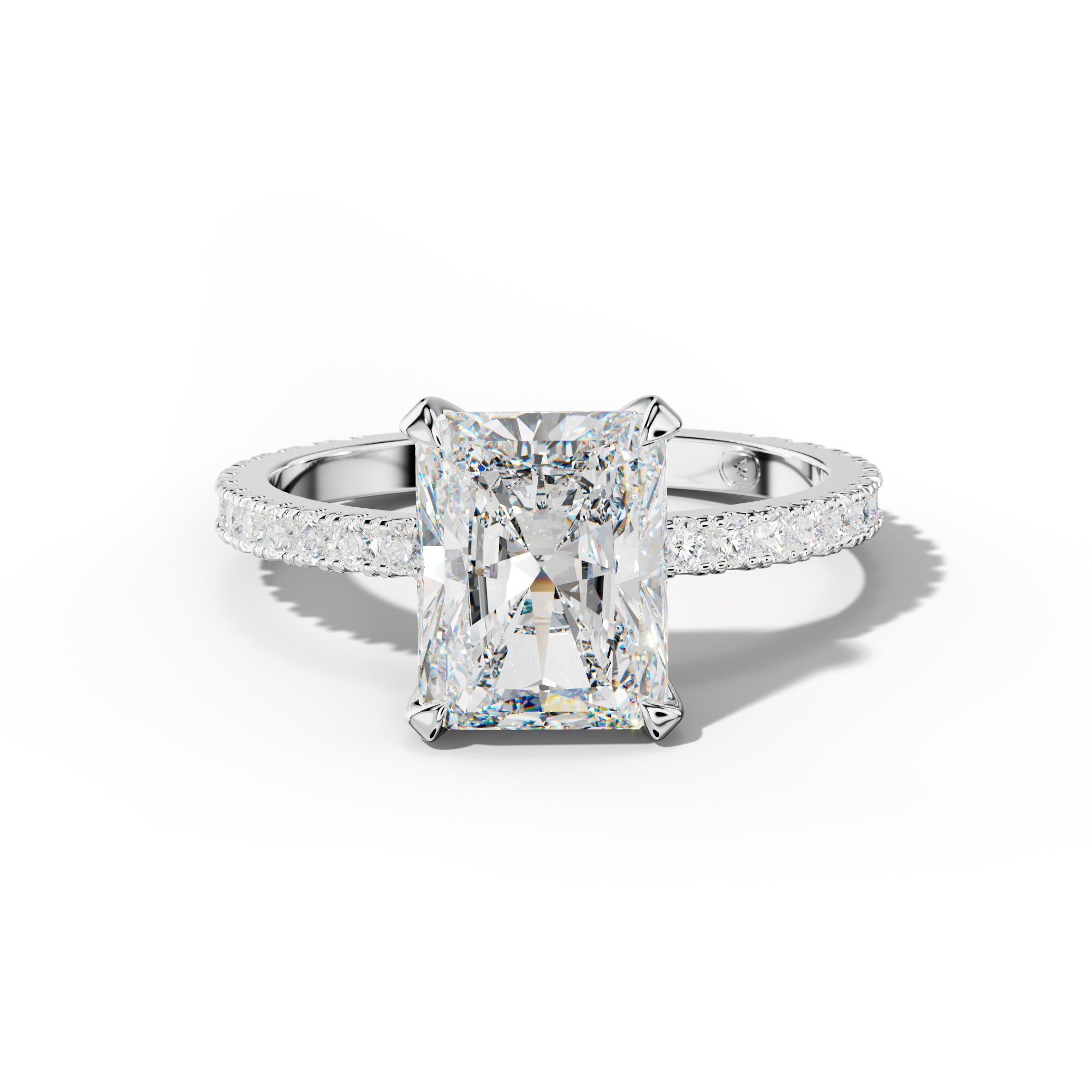 Isabelle Radiant Cut Diamond Engagement Ring