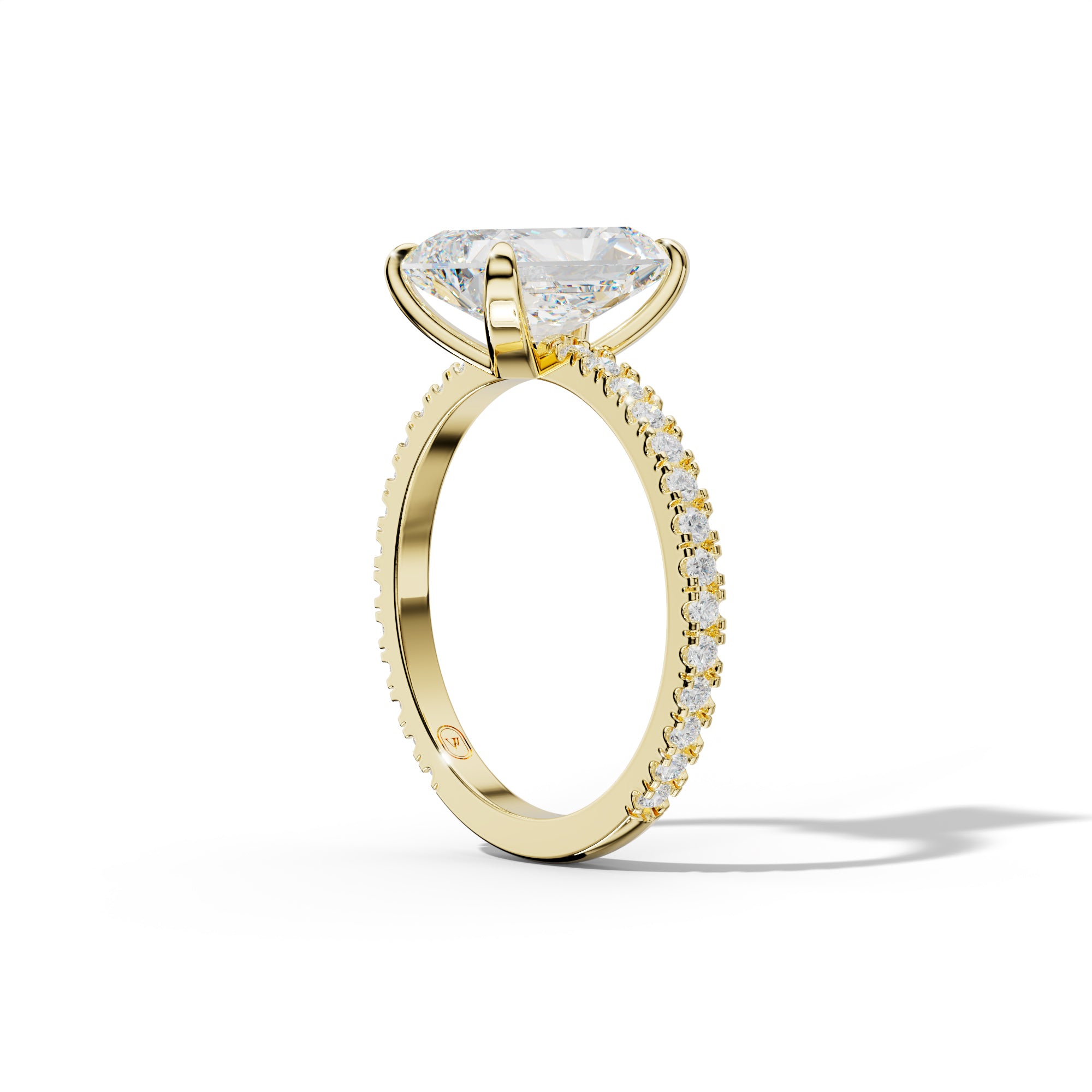 Isabelle Radiant Cut Diamond Engagement Ring
