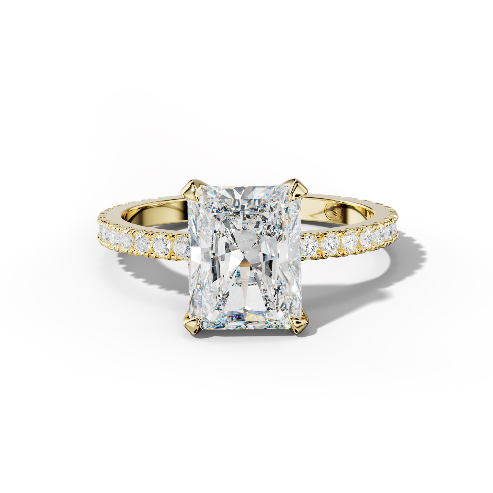 Isabelle Radiant Cut Diamond Engagement Ring