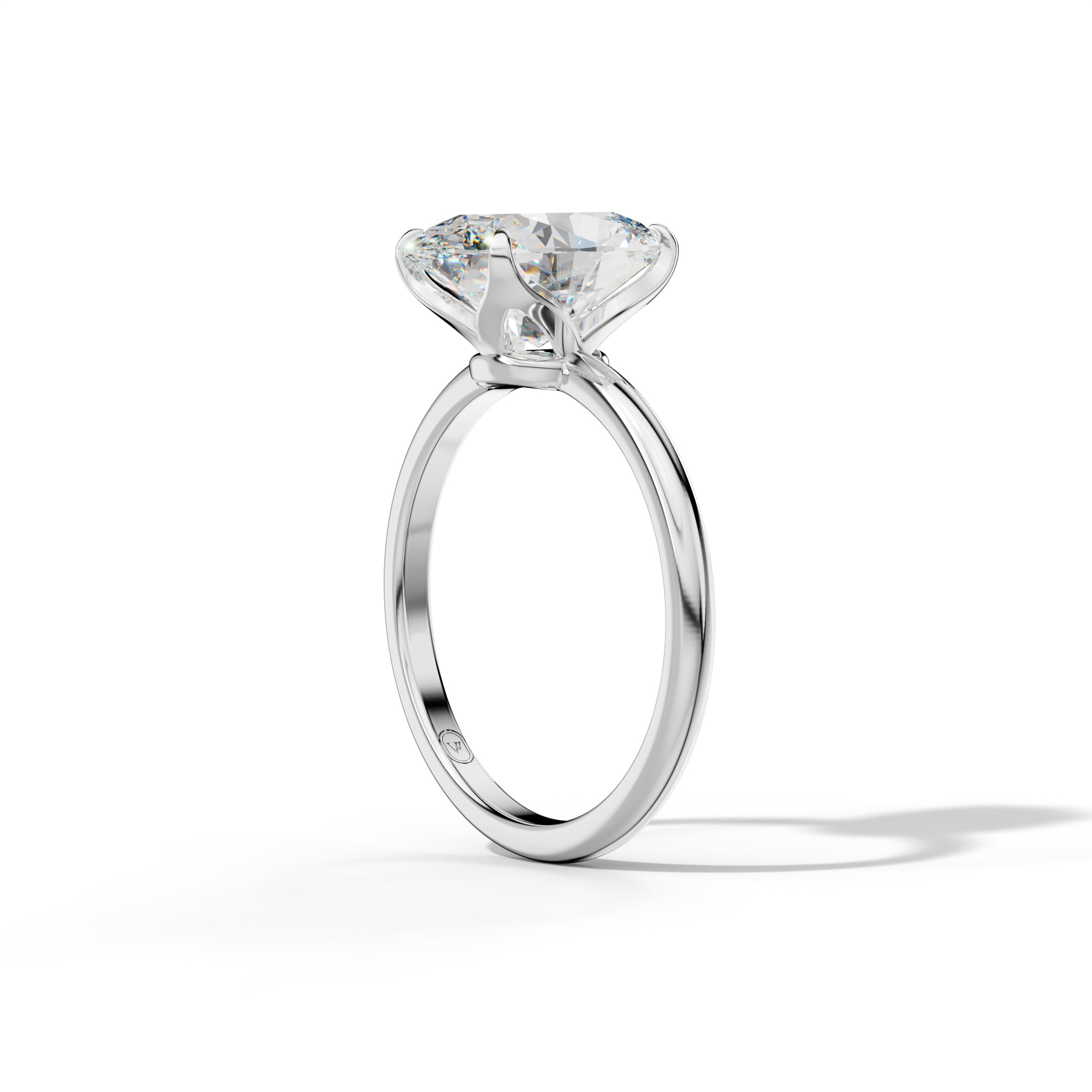 Ella Oval Diamond Engagement Ring
