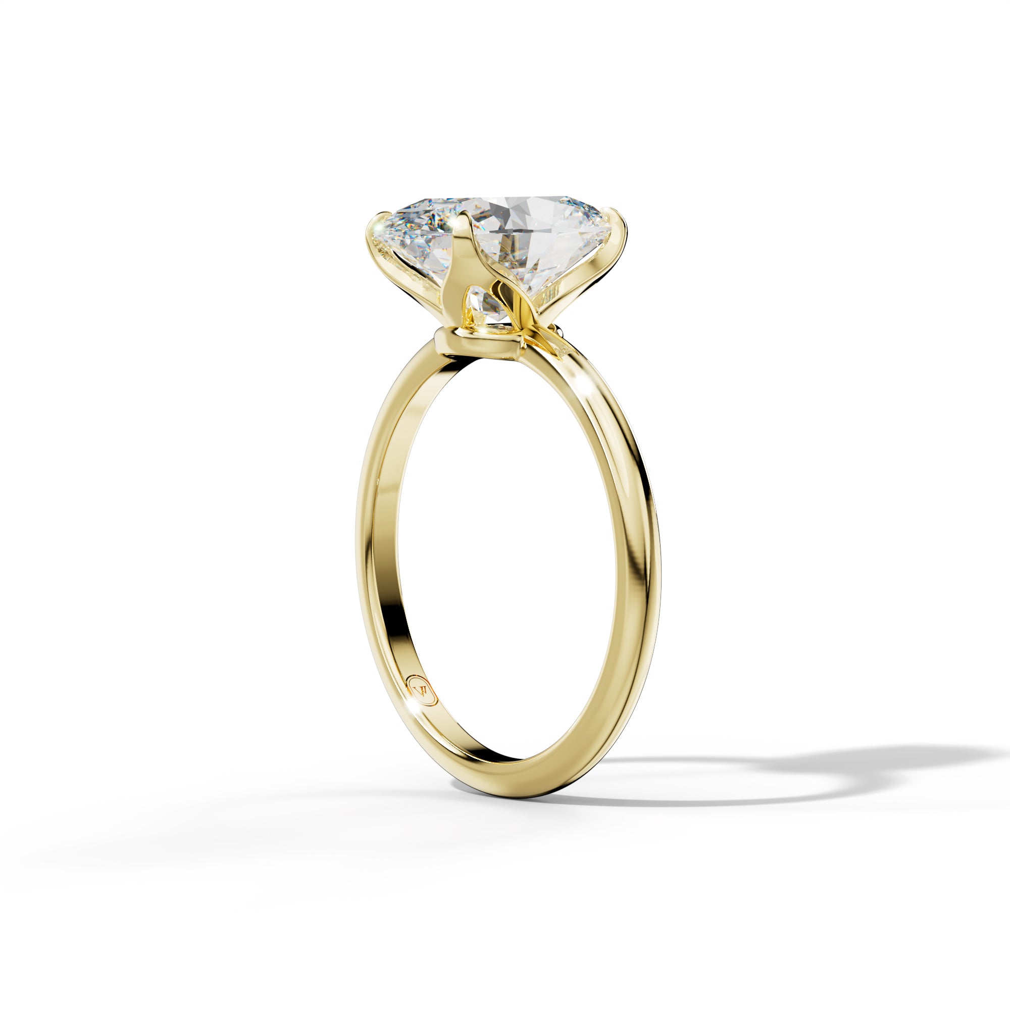 Ella Oval Diamond Engagement Ring