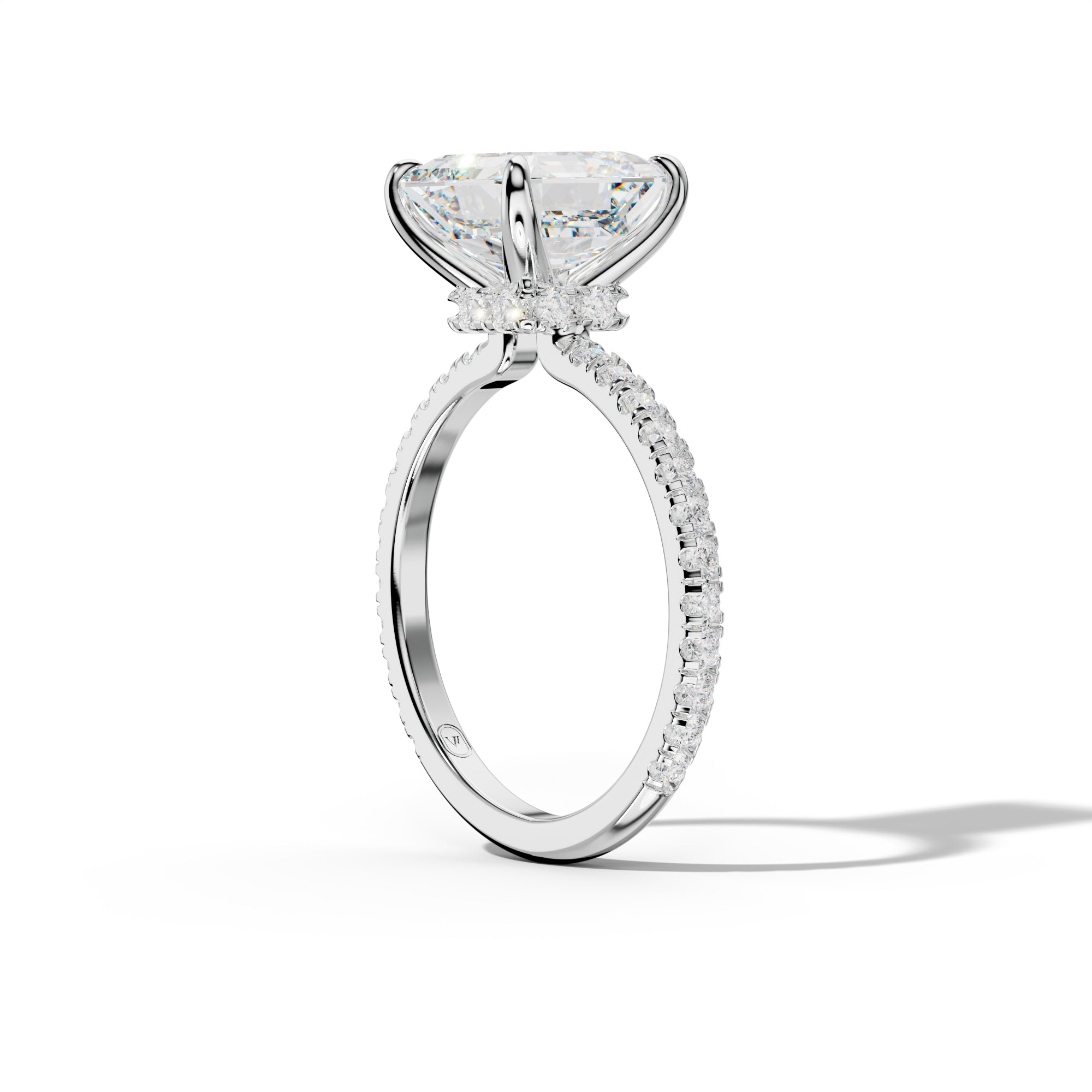 Abigail Asscher Cut Diamond Engagement Ring