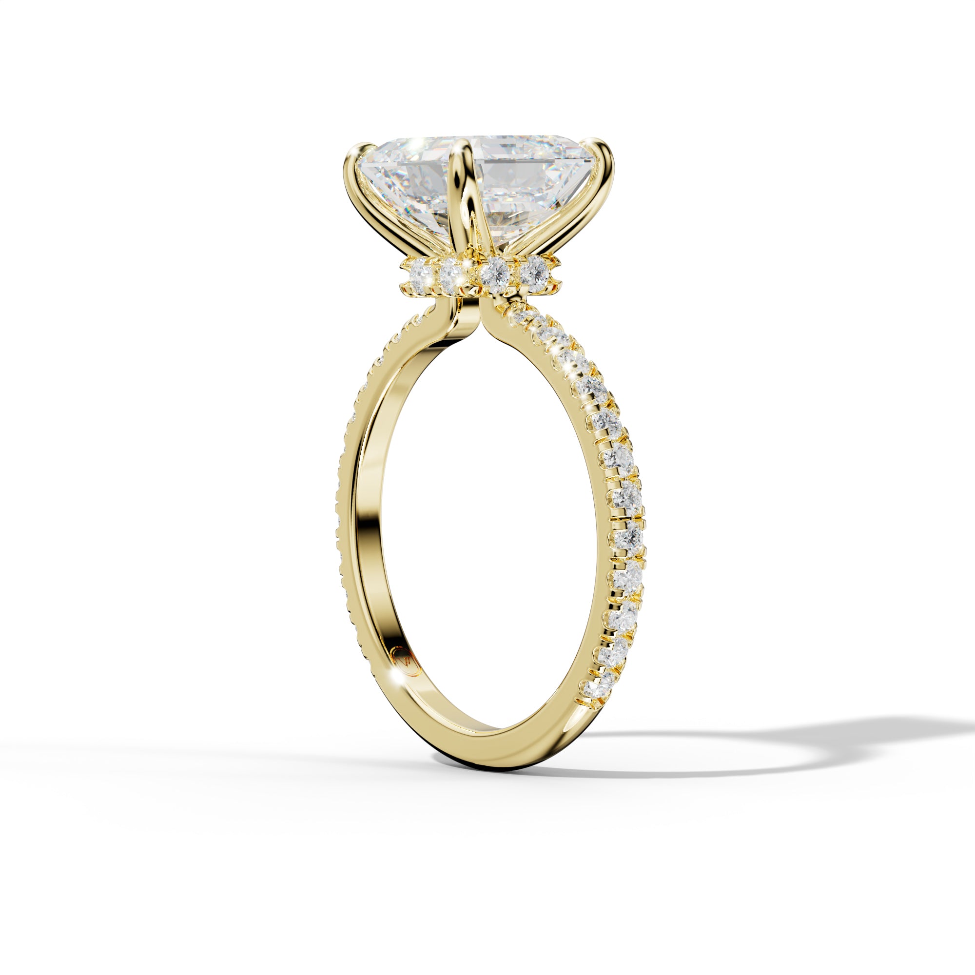 Abigail Asscher Cut Diamond Engagement Ring