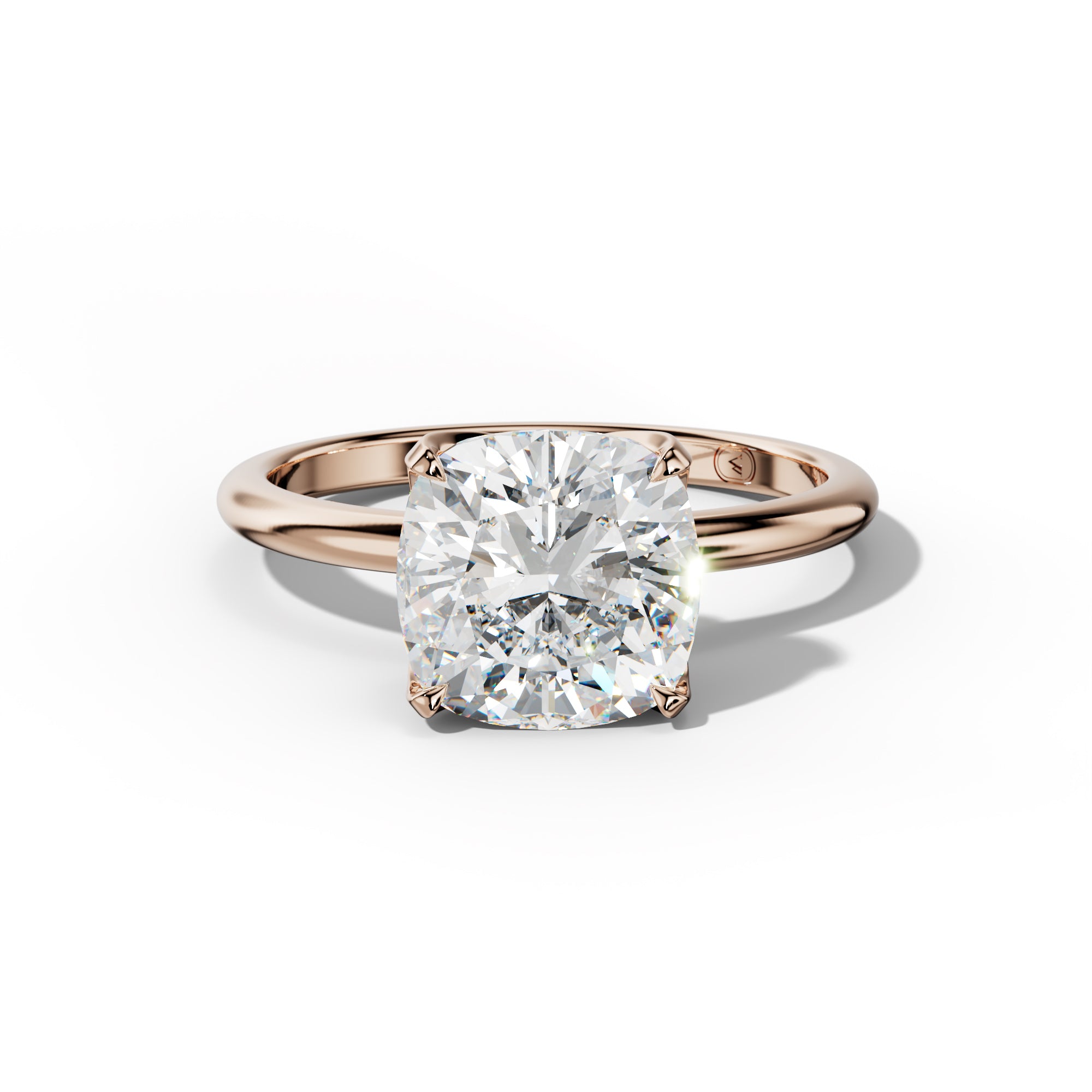 Ella Cushion Cut Diamond Engagement Ring