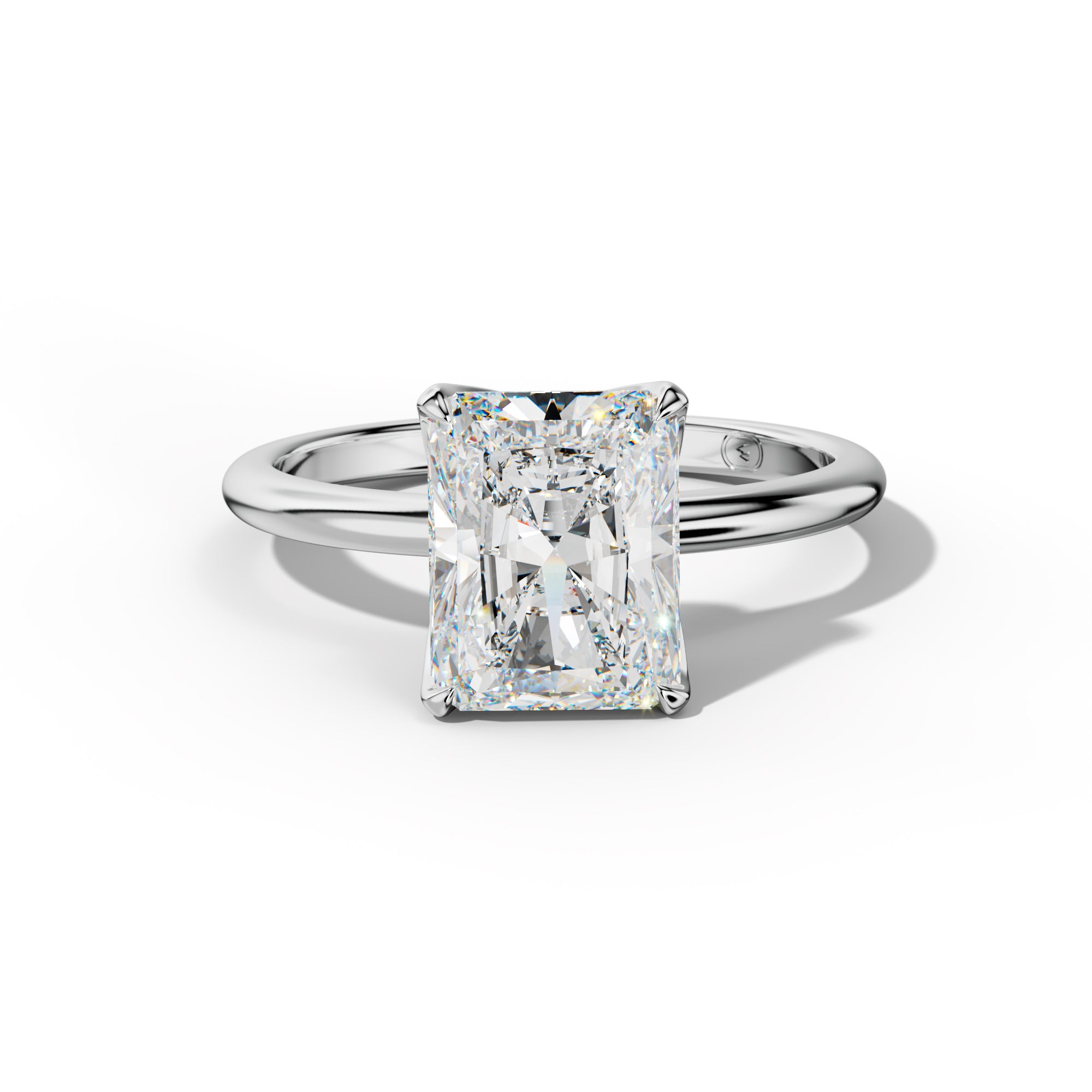 Ella Radiant Cut Diamond Engagement Ring