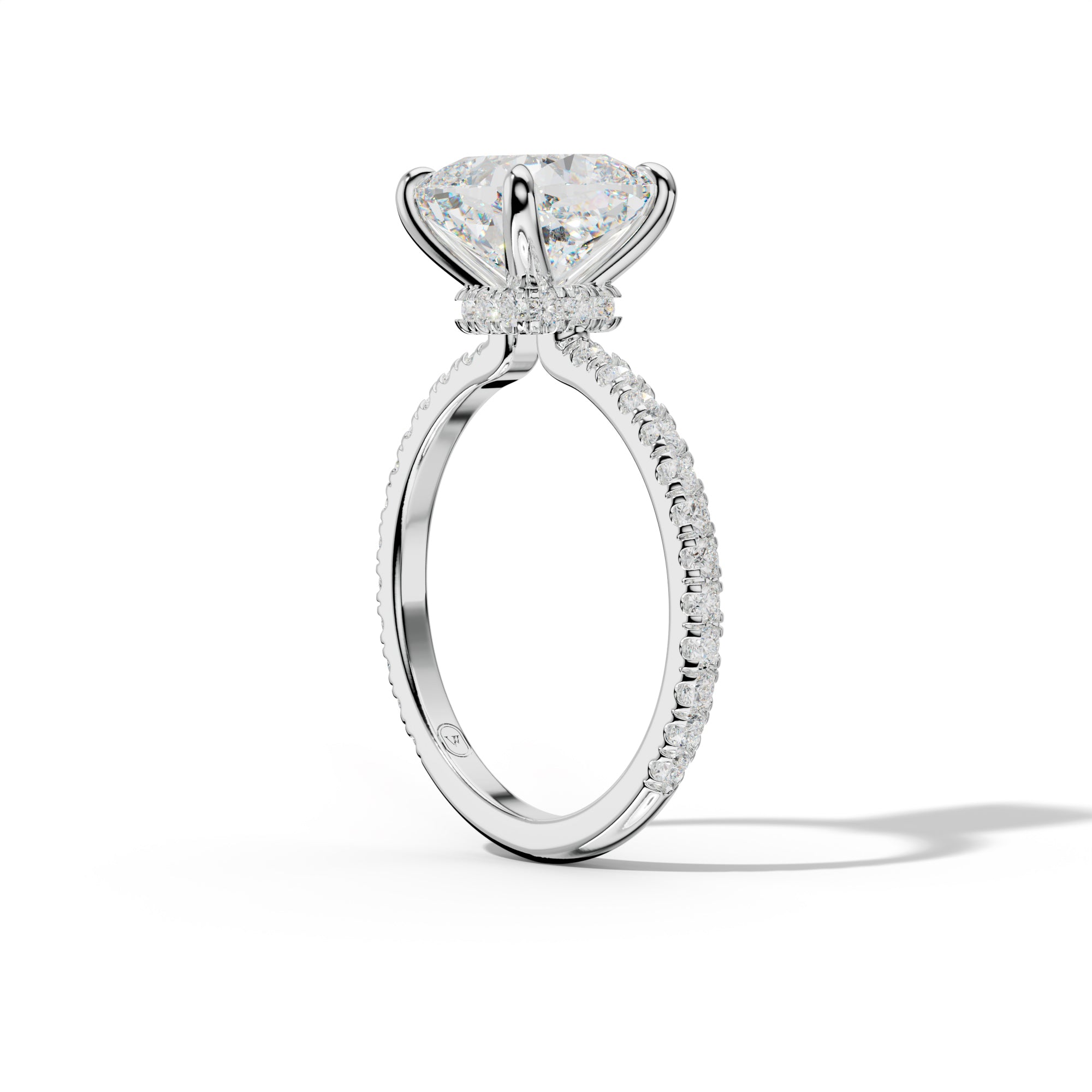 Abigail Cushion Cut Diamond Engagement Ring