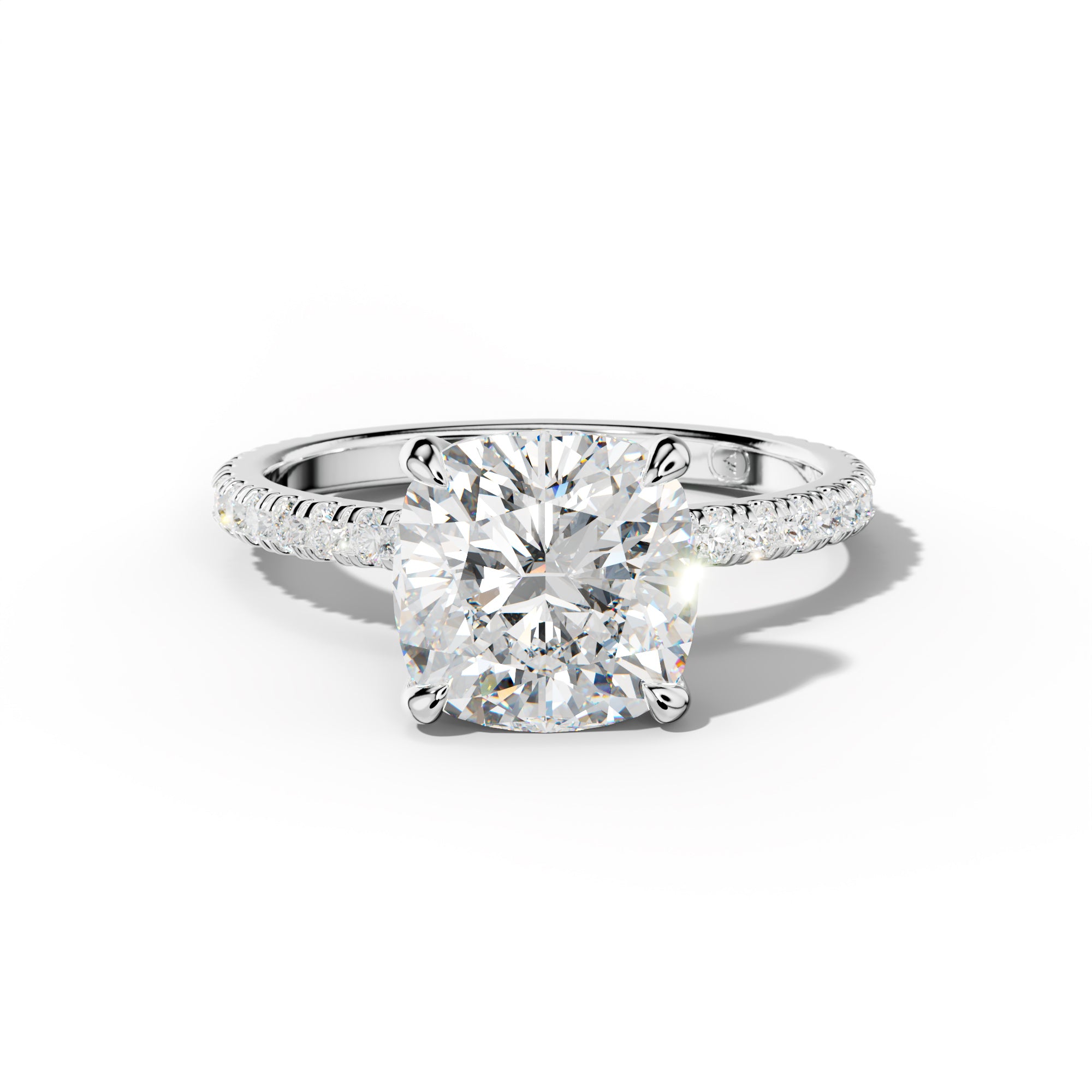 Abigail Cushion Cut Diamond Engagement Ring