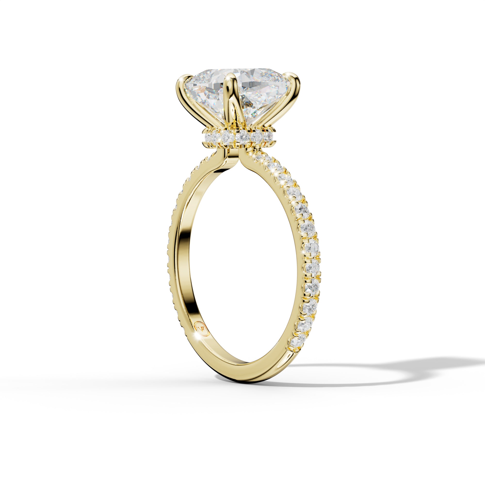 Abigail Cushion Cut Diamond Engagement Ring