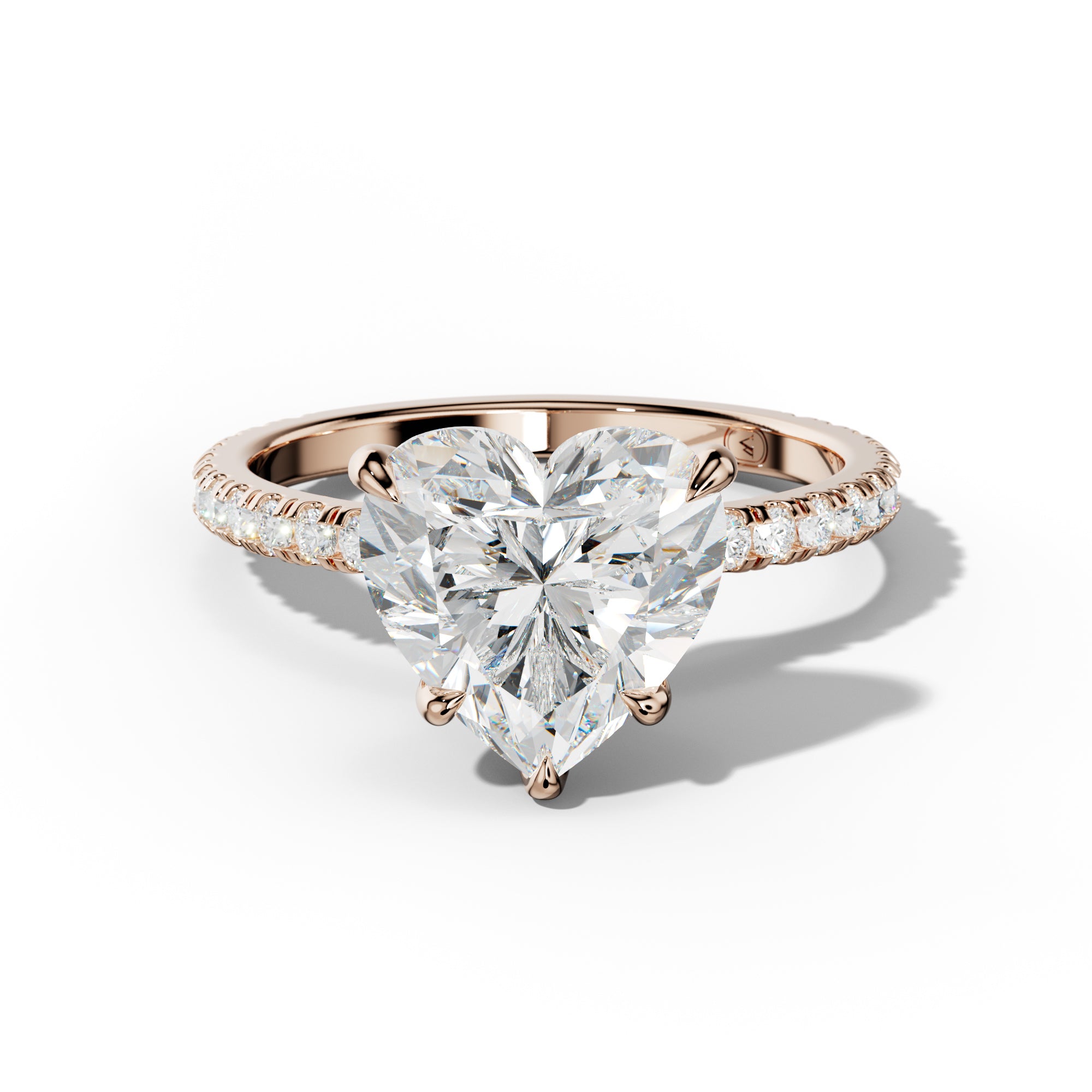 Abigail Heart Cut Diamond Engagement Ring