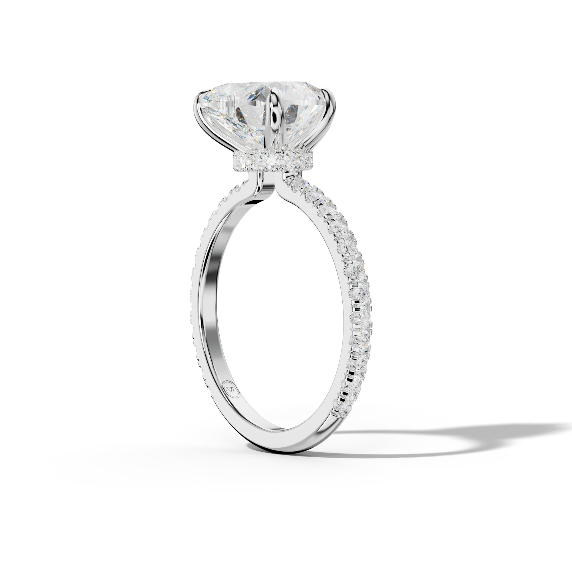 Abigail Heart Cut Diamond Engagement Ring
