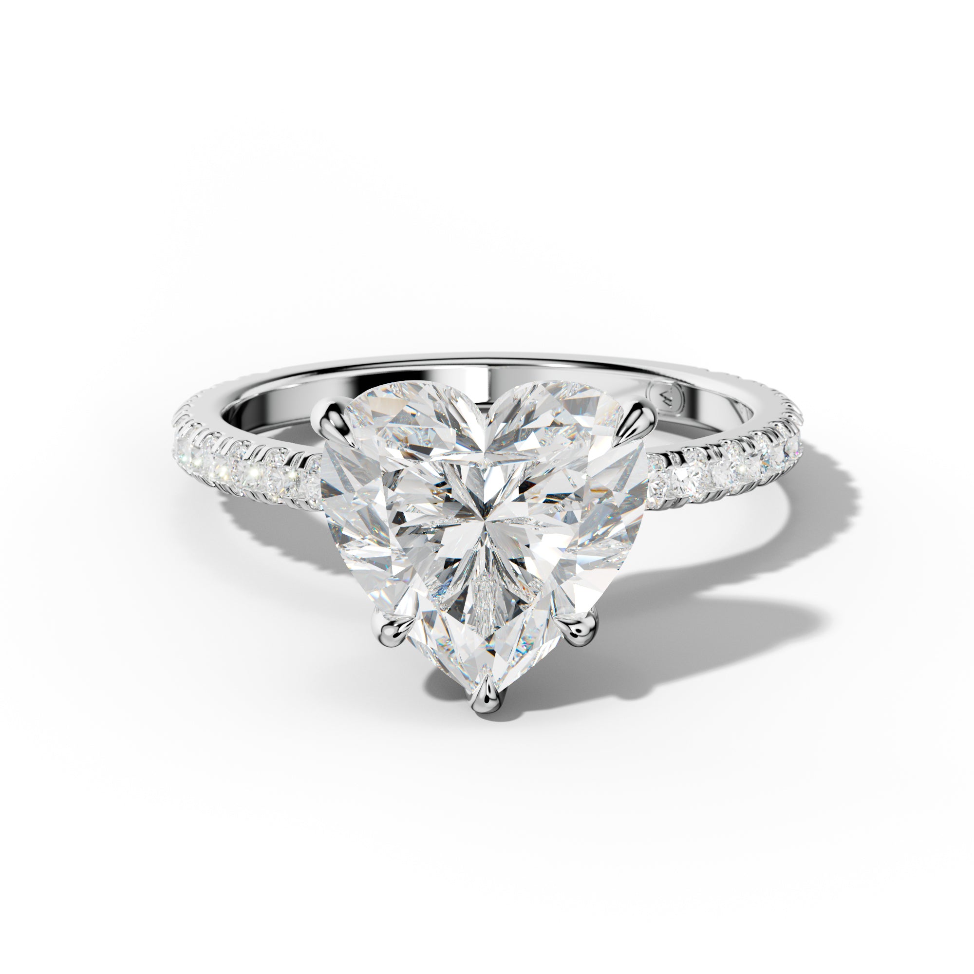 Abigail Heart Cut Diamond Engagement Ring