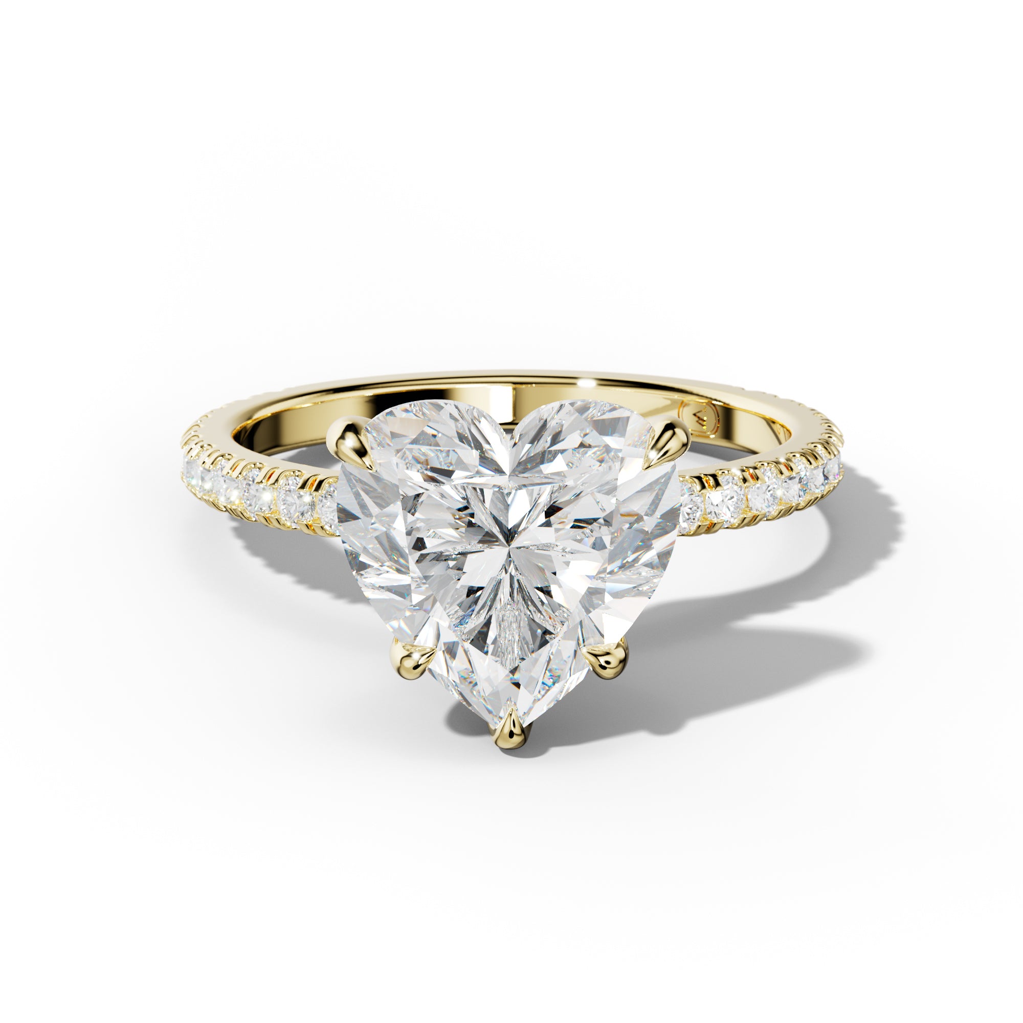 Abigail Heart Cut Diamond Engagement Ring