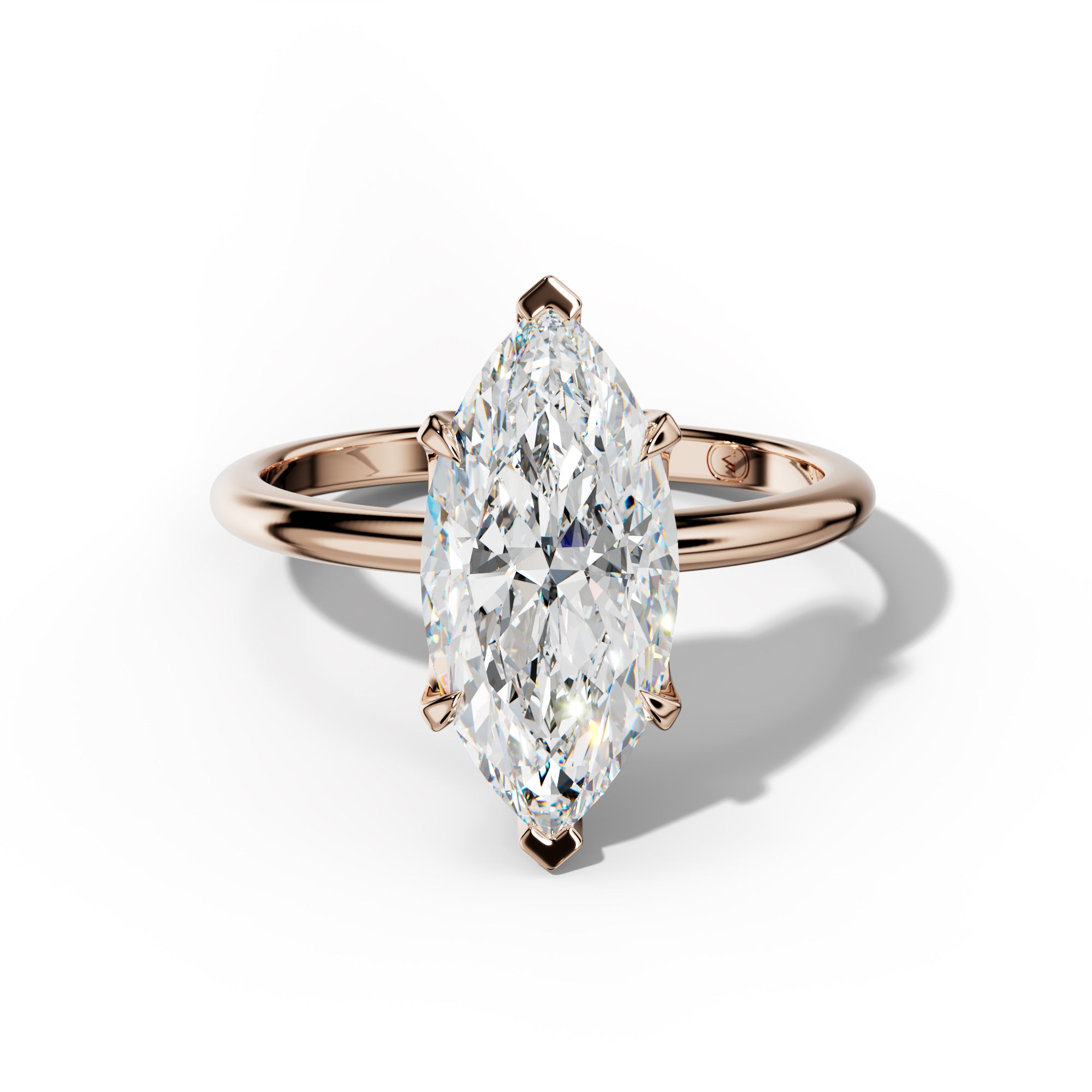 Ella Marquise Cut Diamond Engagement Ring