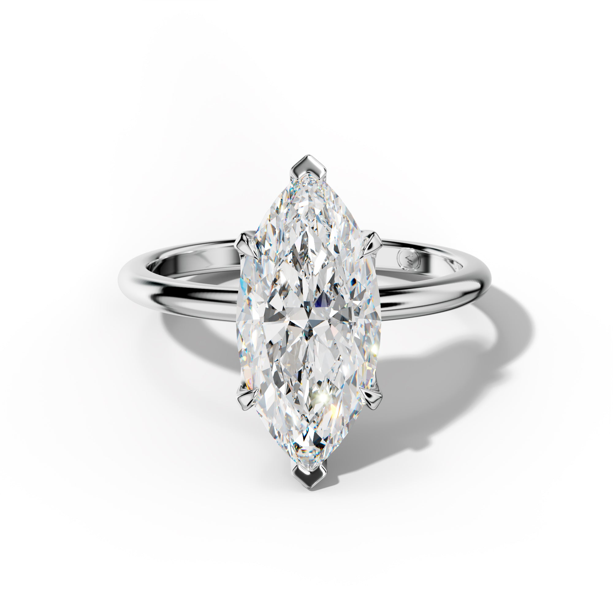 Ella Marquise Cut Diamond Engagement Ring