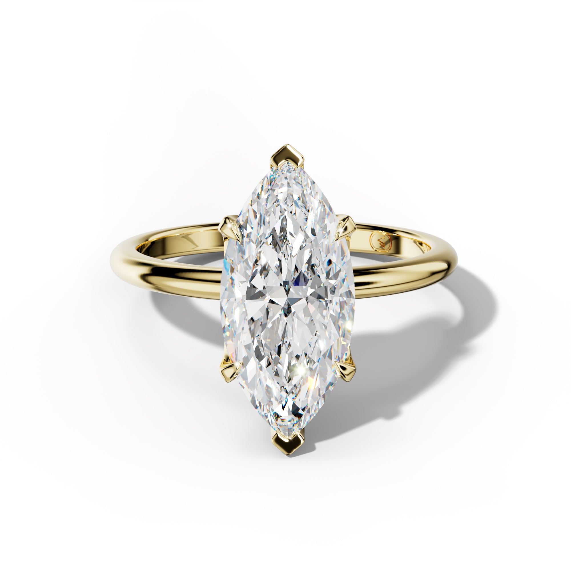 Ella Marquise Cut Diamond Engagement Ring