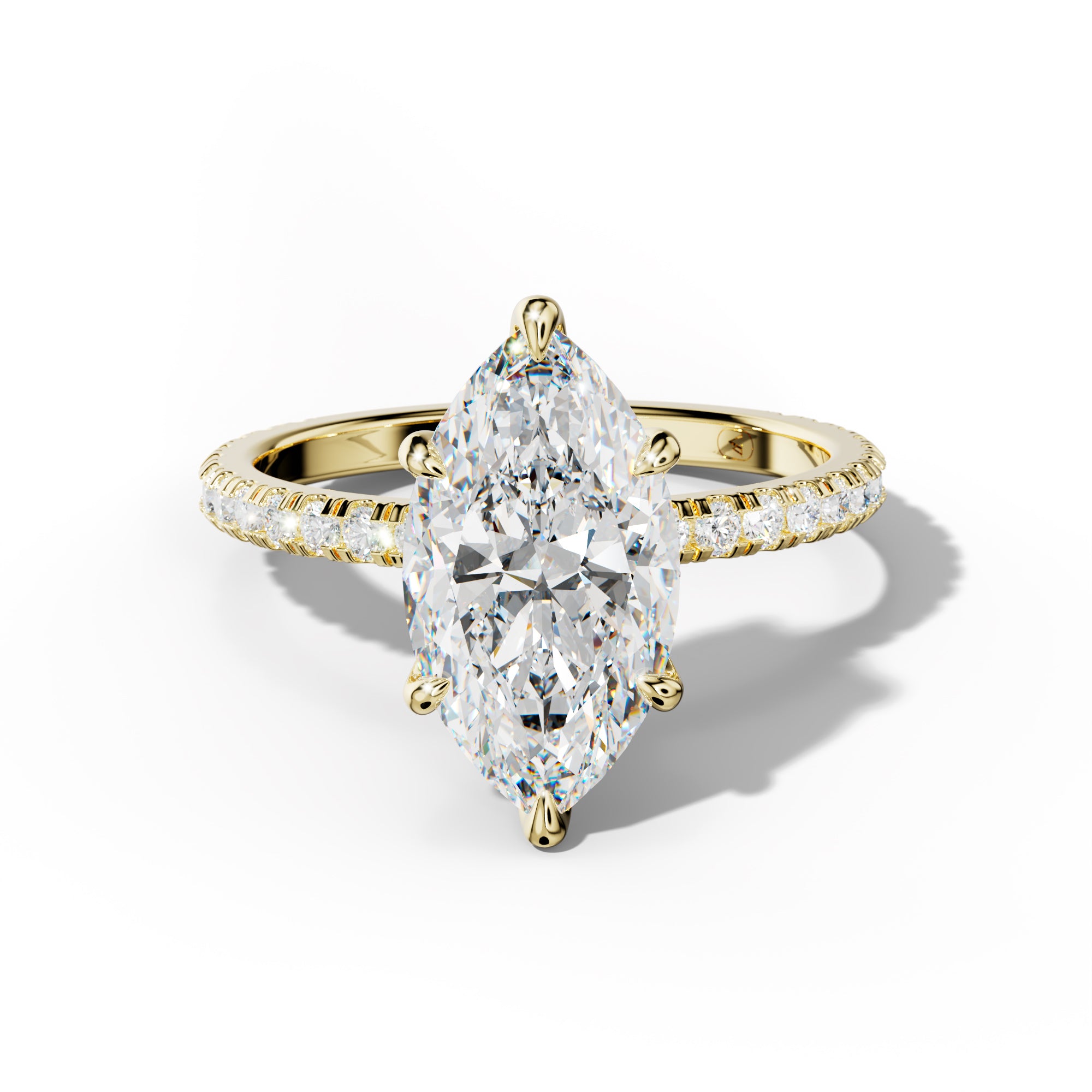 Abigail Marquise Cut Diamond Engagement Ring