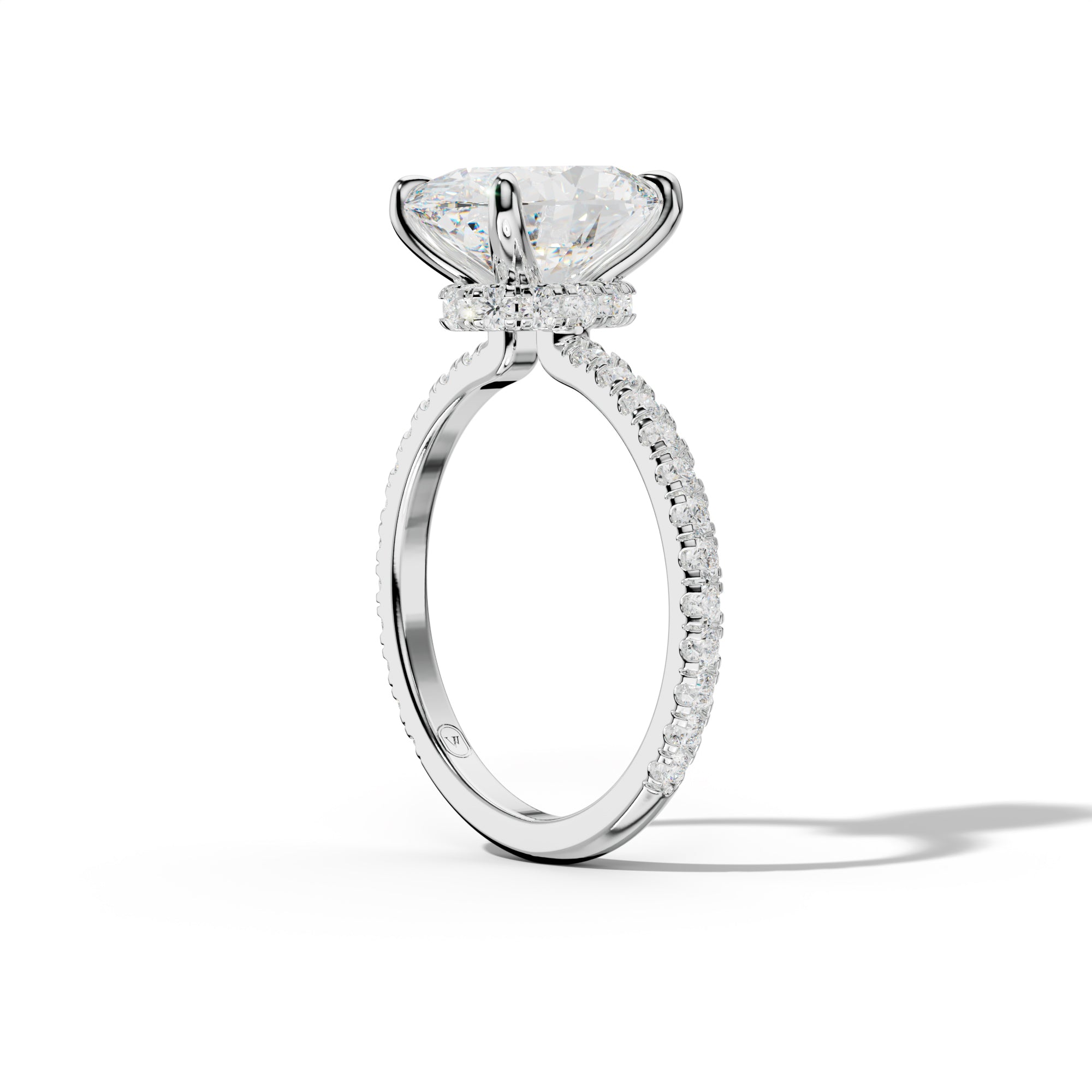 Abigail Oval Diamond Engagement Ring