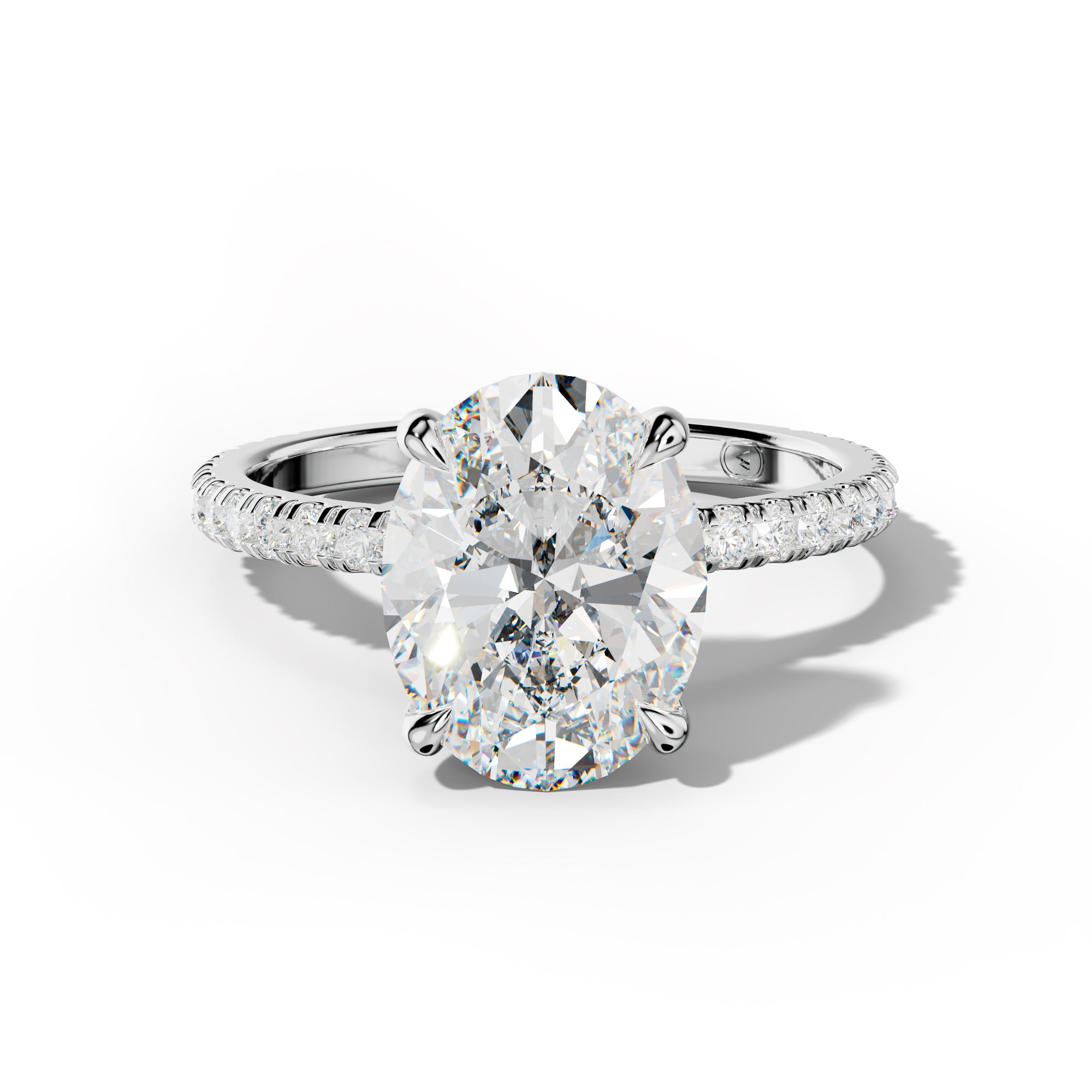 Abigail Oval Diamond Engagement Ring
