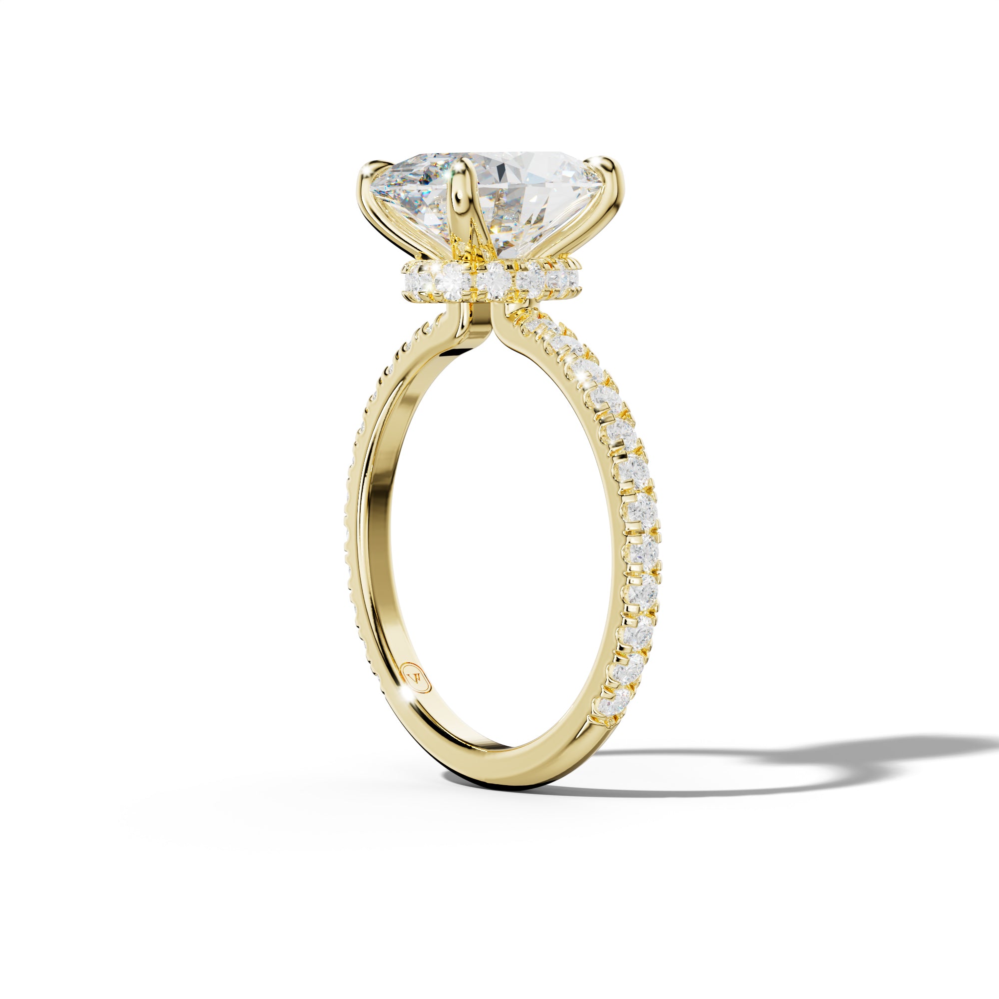 Abigail Oval Diamond Engagement Ring