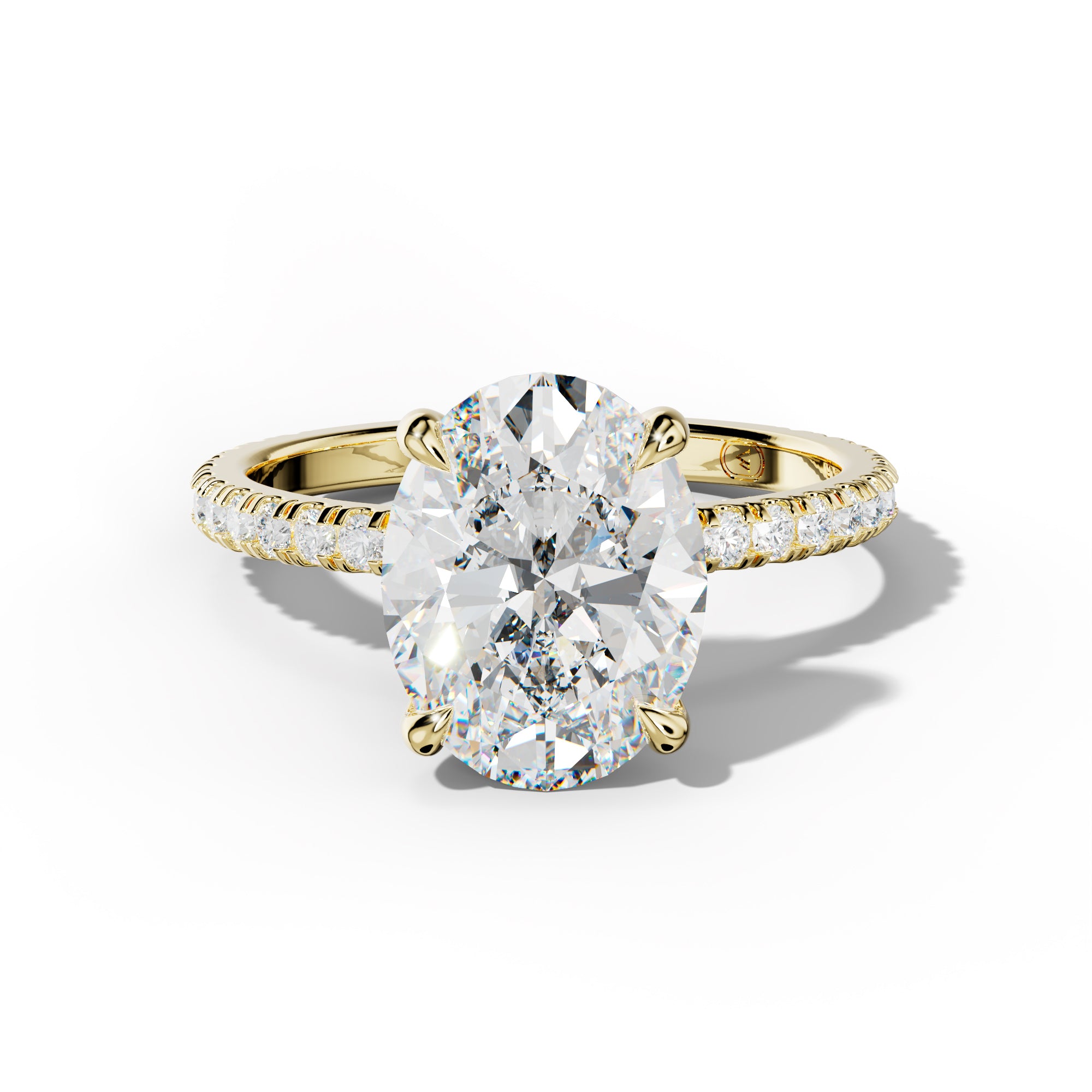 Abigail Oval Diamond Engagement Ring